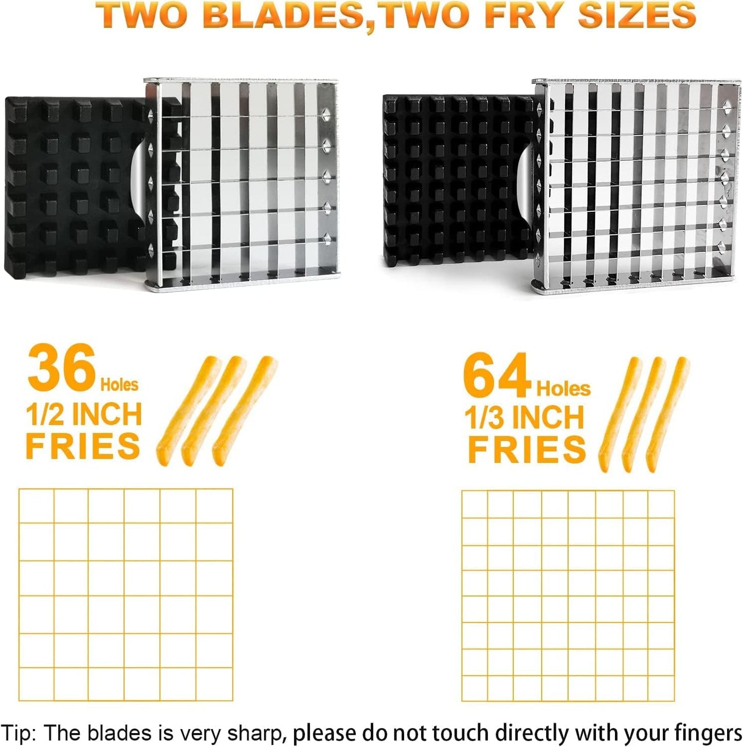 Purilite Select Stainless Steel French Fry Cutter