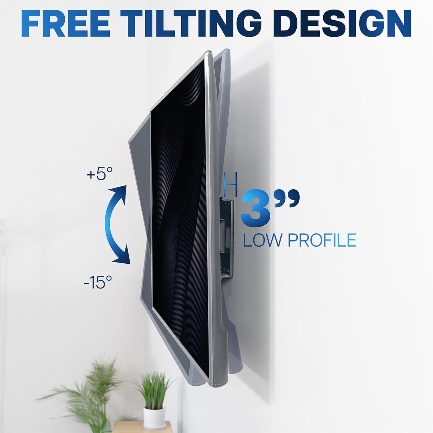 VIVO Heavy Duty 60 to 120 inch Extra Large Screen TV Articulating Wall Mount for LCD LED Flat and Curved Screens, Extended Arm Swivel Mount, Max VESA 900x600mm, Black, MOUNT-VW120M