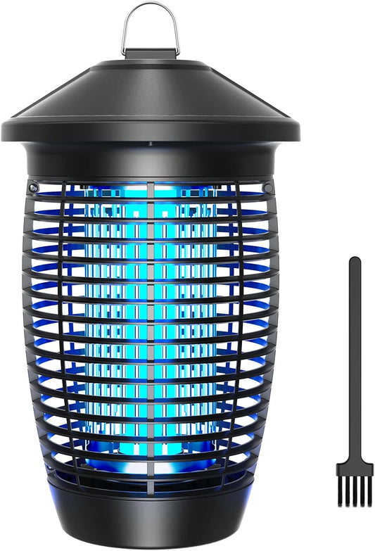 PALONE Bug Zapper Lamp 4500V 20W Light Electric Shock Pest, Electronic Bug Zapper Electric Shock Pest, Plug-in Bulbs Used in Homes,Gardens, Suitable for Indoor and Outdoor Waterproof