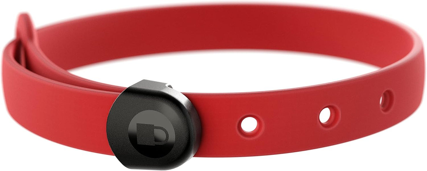 Waterproof Dog Collar - Durable, Comfortable and Adjustable Silicone Dog Collar with Wear Resistant Buckle and ID Tag Ring for Small Dogs by Nuvuq (Black, Small)