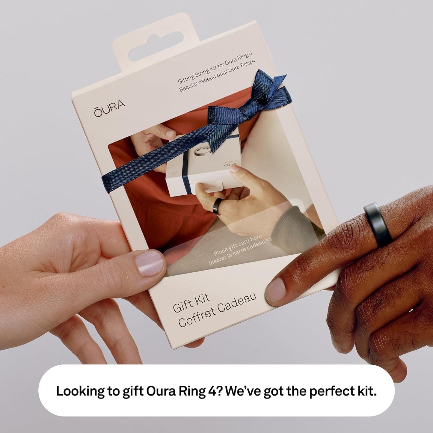 Oura Ring 4 - Gold - Size 9 - Smart Ring - Size First with Oura Ring 4 Sizing Kit - Sleep Tracking Wearable - Heart Rate - Fitness Tracker - Up to 8 Days of Battery Life