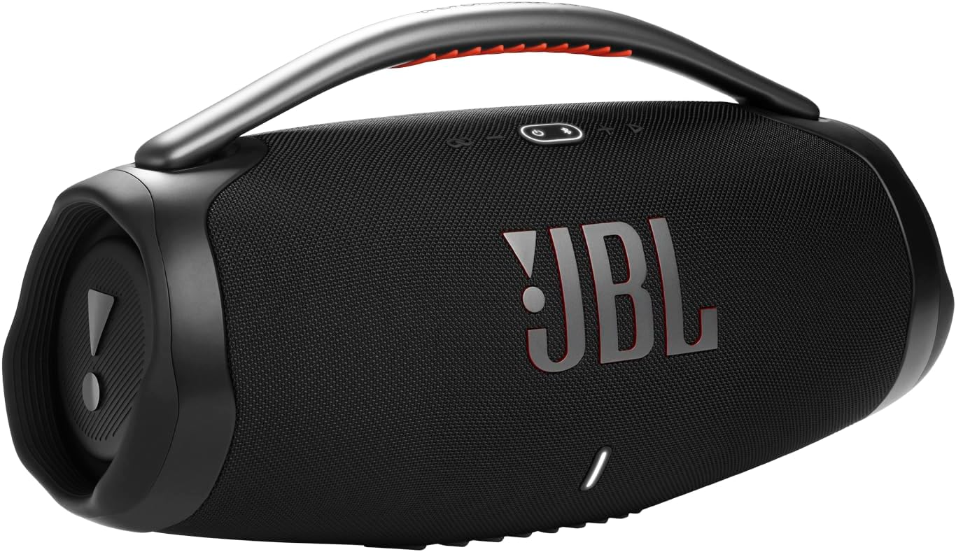 JBL Boombox 3 Wi-Fi - Powerful Wi-Fi and Bluetooth Portable Speaker - Black