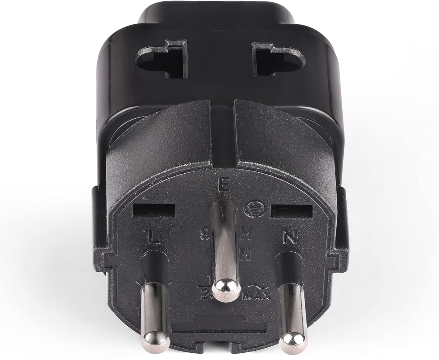 OREI South Africa, Botswana, Namibia Travel Plug Adapter with Dual USB - USA Input - Type M (U2U-10L), Will work with Cell Phones, Camera, Laptop, Tablets, iPad, iPhone