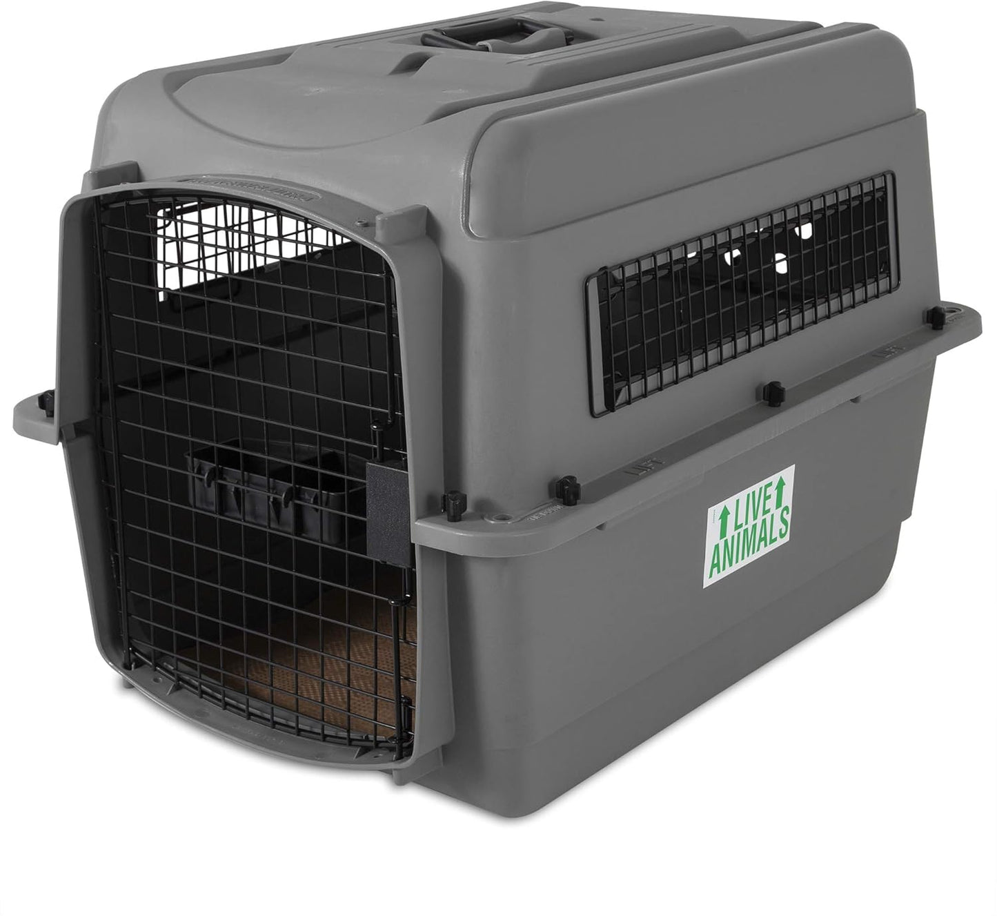 Petmate 00200 Sky Kennel for Pets from 25 to 30-Pound, Light Gray
