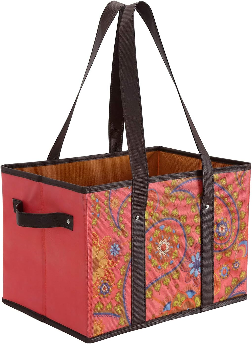 Purilite Select™ Heavy-Duty Reusable Grocery Tote Box Bags – 4 Gallon Capacity