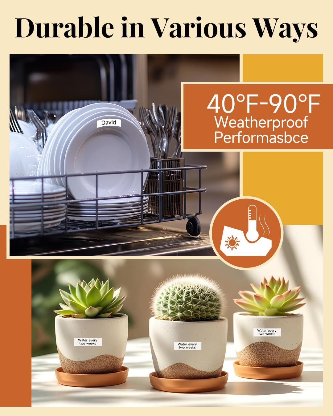 Phomemo A30 Label Laker Machine, Mini Bluetooth Portable Color Text Label Printer, Smart Thermal Transfer Printing Sticker Printer for Home Office Small Business School