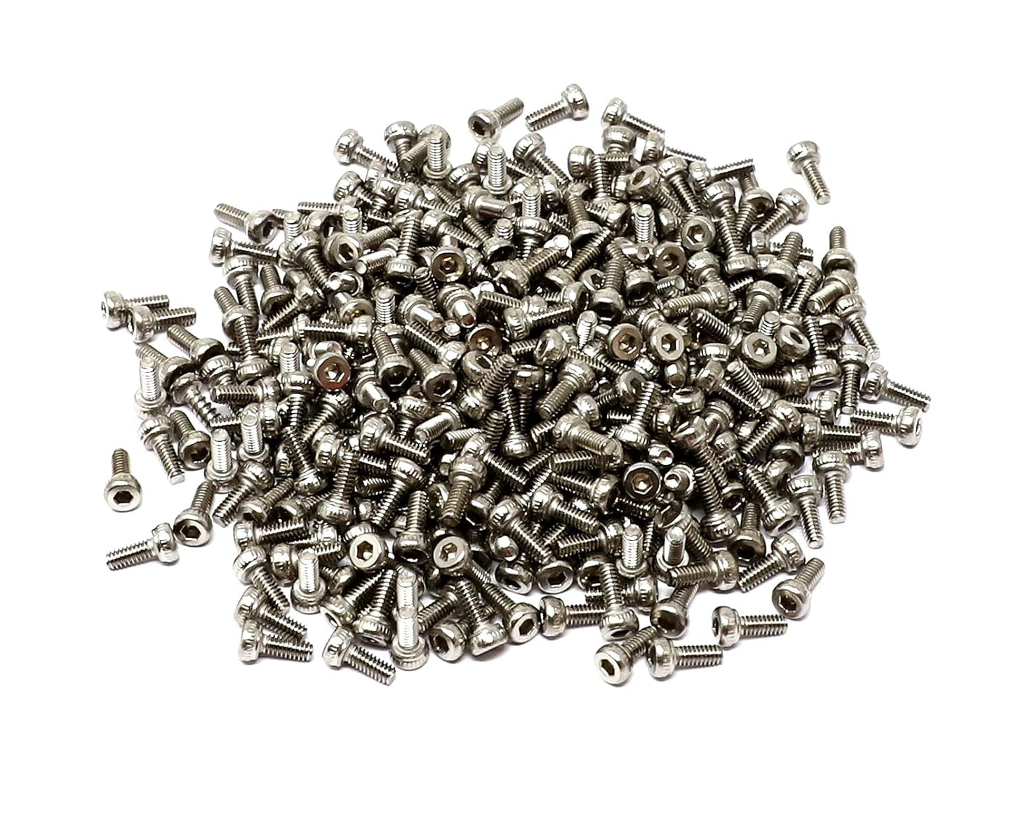 iexcell 25 Pcs M6 x 20mm Thread Pitch 1 mm Stainless Steel 304 Hex Socket Head Cap Screws Bolts Kit