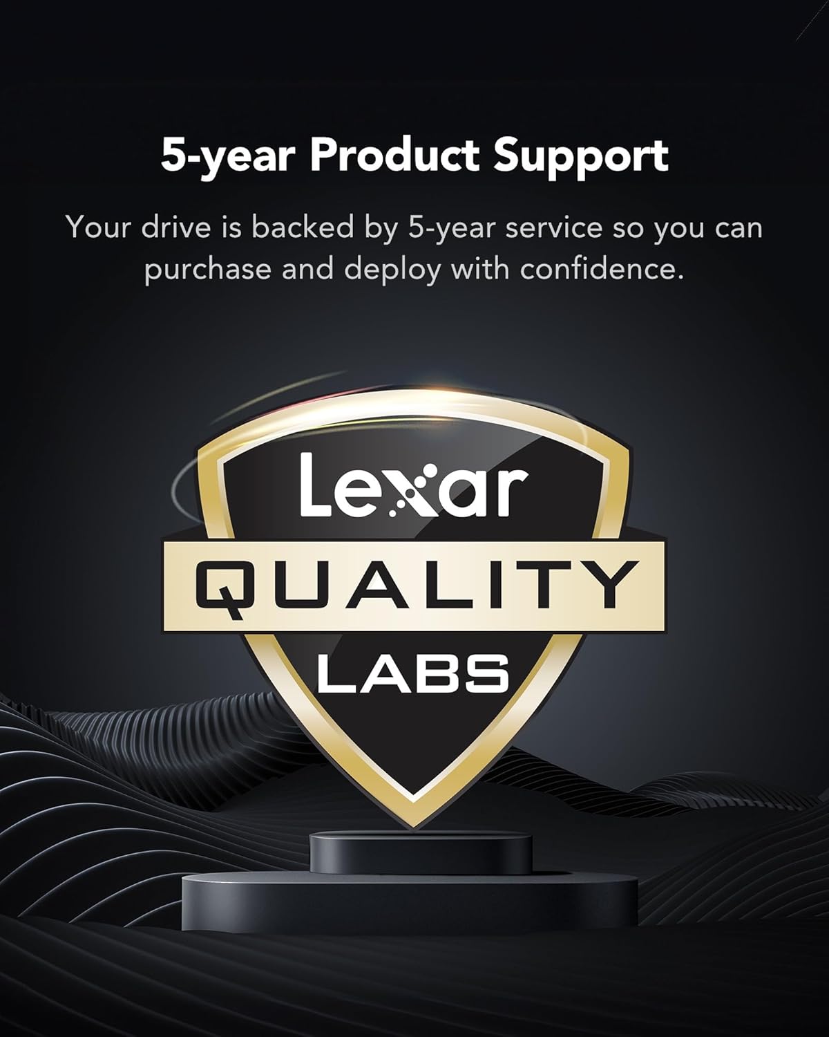 Lexar EQ790 1TB SSD M.2 2280 PCIe Gen4x4 NVMe 1.4, Blazing Speeds Up to 7000MB/s Read 5000MB/s Write for Intense Workloads & PS5 PC Gaming, High Performance Internal Solid State Drive