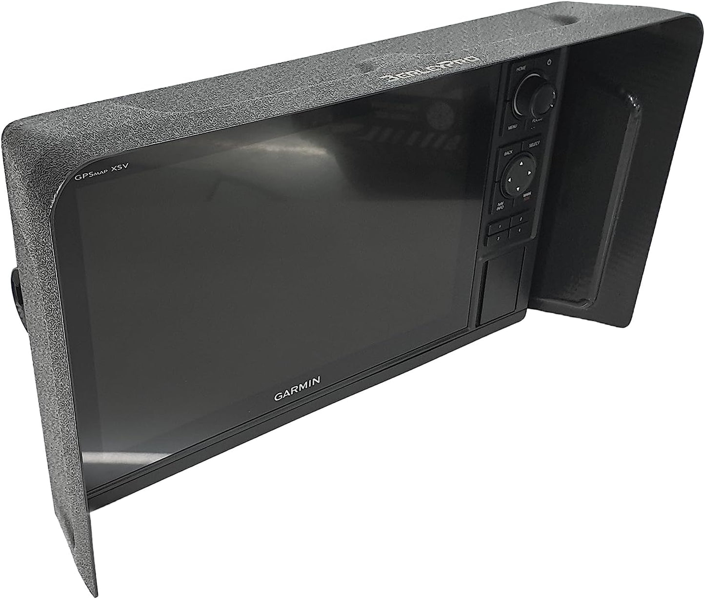 BerleyPro Visor Compatible With Garmin GPS, Fish Finders and Depth Finders - Sun Shade for Striker, Echomap, GPSMAP, and More - Echomap UHD2 7" Touch