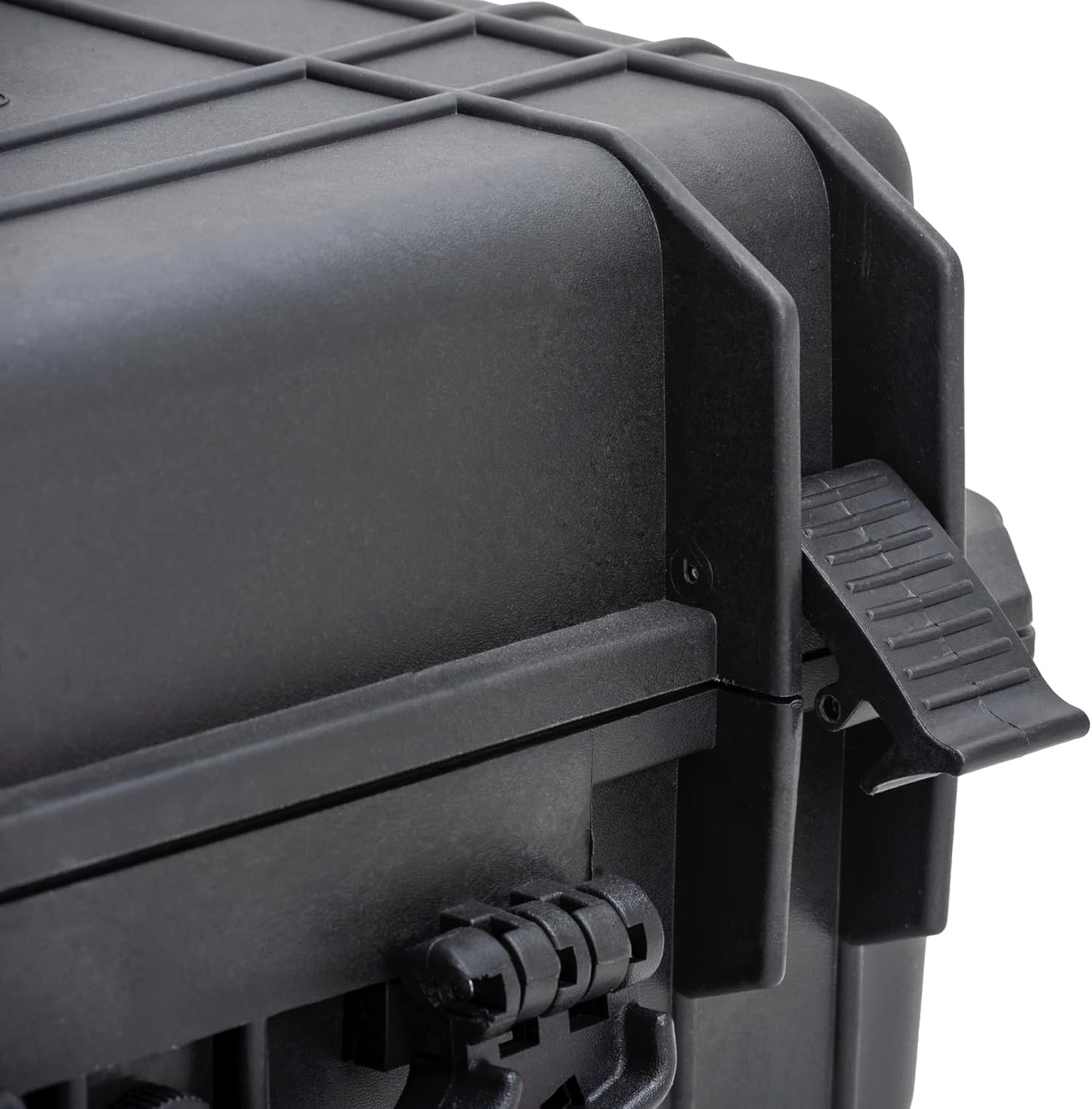 MEIJIA Portable Waterproof Protective Hard Case,Camera Case with Customizable Fit Foam Inserted, Elegant Black (9.17"x 7.56"x4.33")