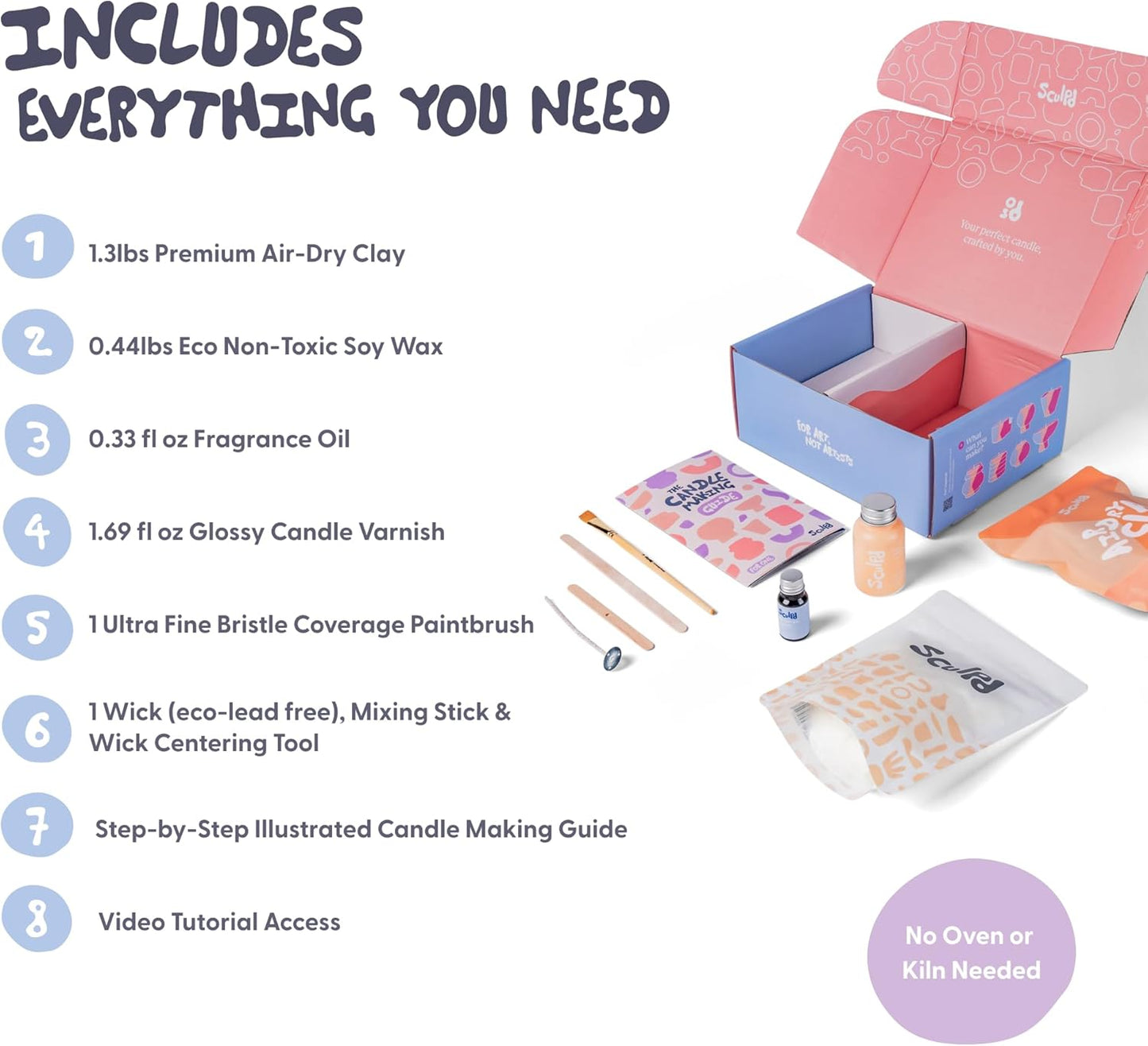 Purilite Select Candle Making & Pottery Kit