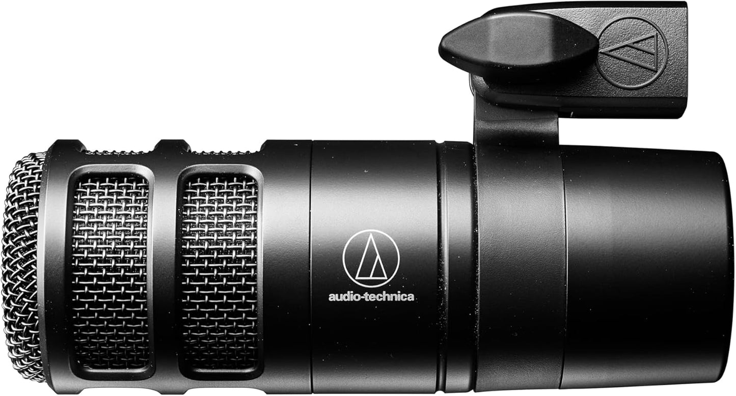 Audio-Technica AT2020 Cardioid Condenser Studio XLR Microphone, Ideal for Project/Home Studio Applications