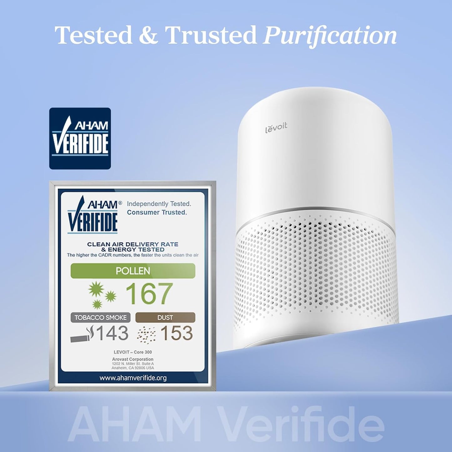 LEVOIT Air Purifiers with Washable Filters for Large Room Bedroom Home, Smart WiFi Air Quality Monitor, HEPA Sleep Mode and Auto Mode, Removes Pet Hairs, Allergies, Pollen, Smoke, Dust, Vital100S