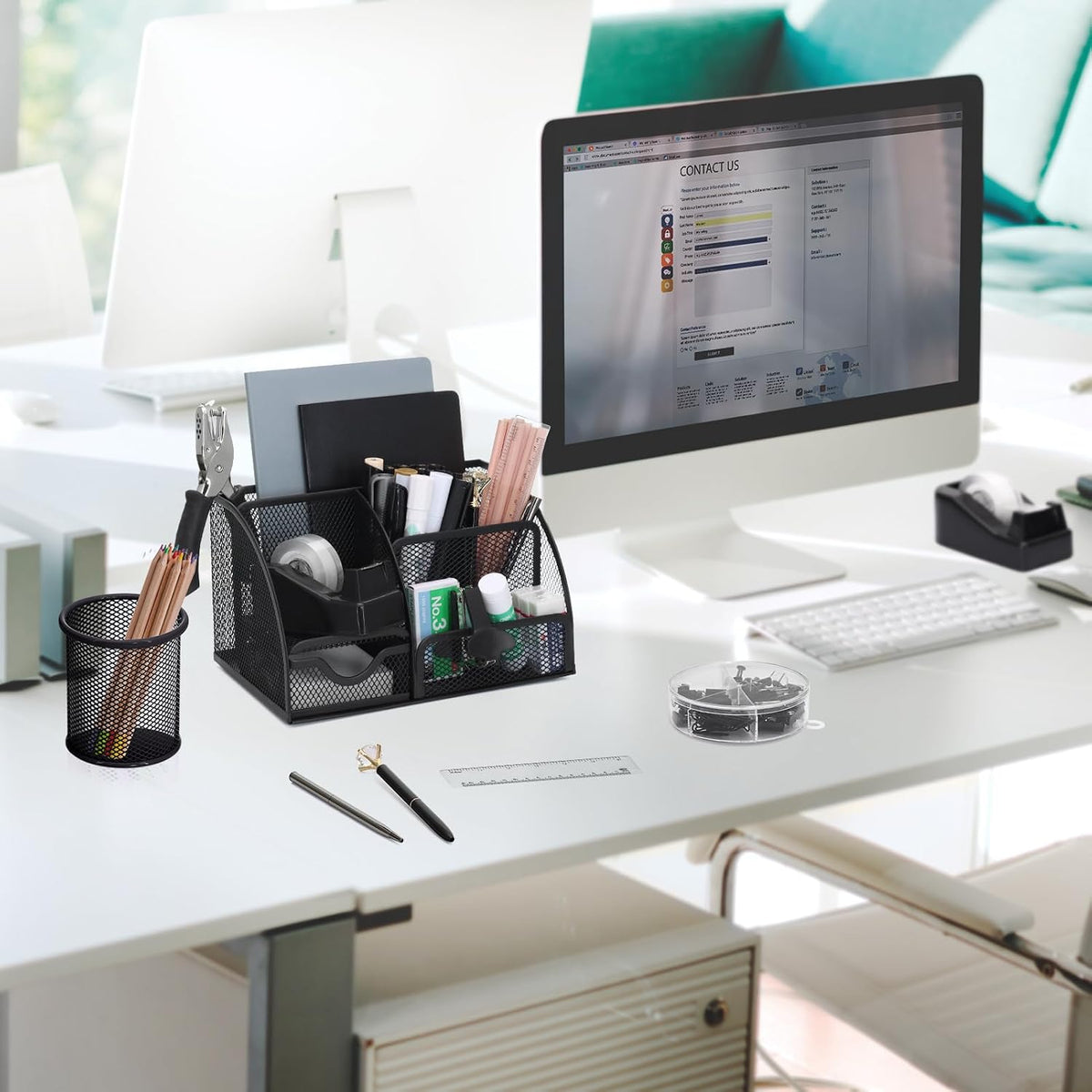 13-in-1 Office Desk Organizer Set for Back to School Supplies Accessories