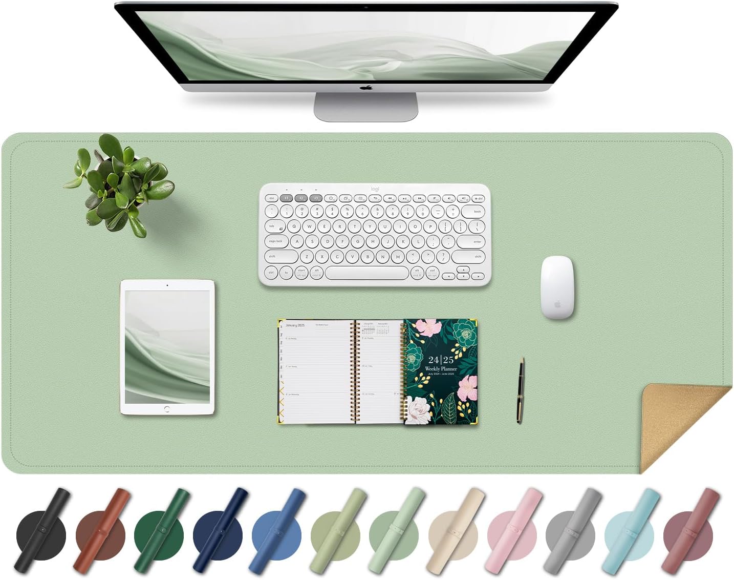 Purilite Select Dual-Sided Desk Pad