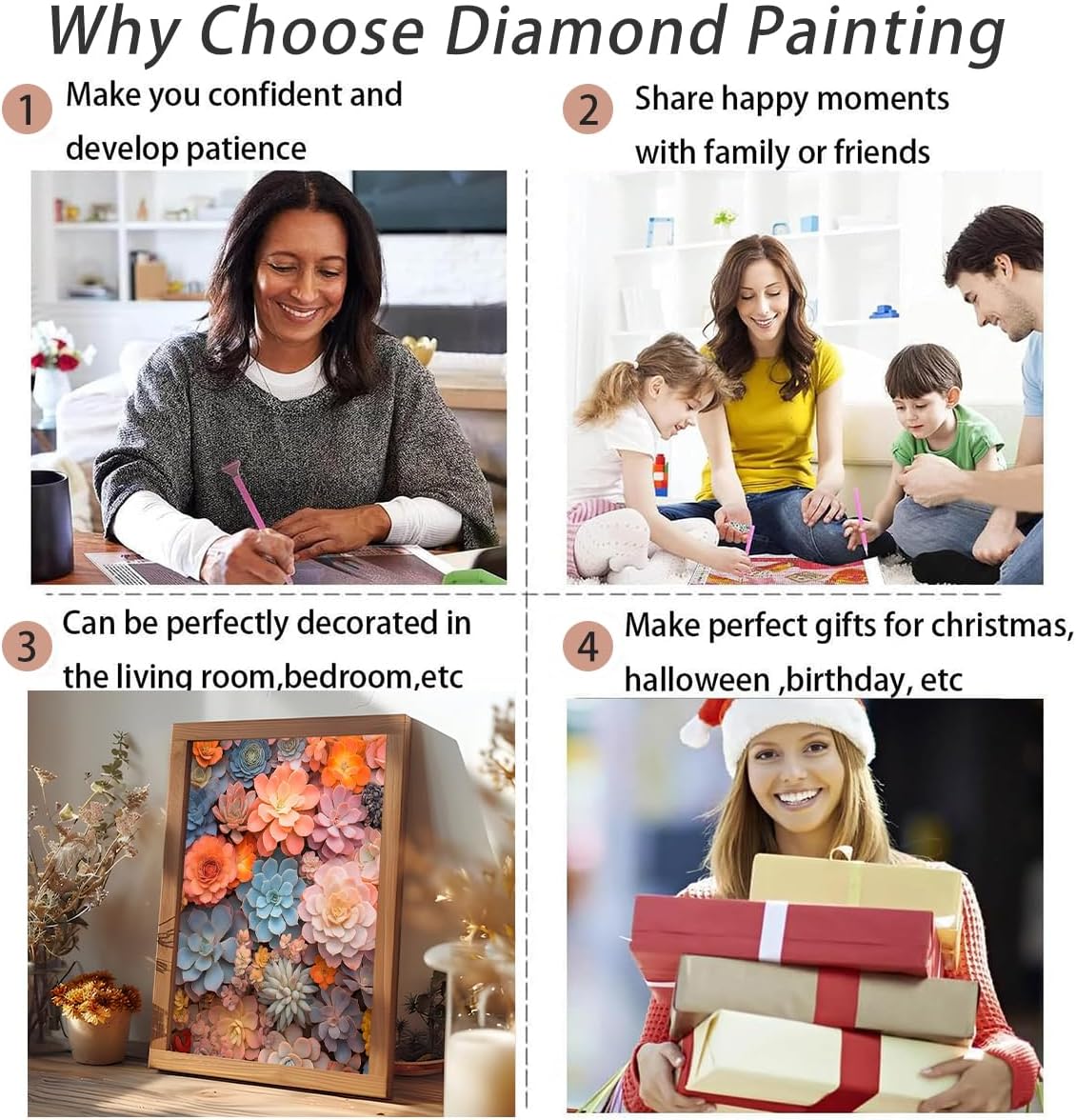 Purilite Select Diamond Painting Kit for Adults