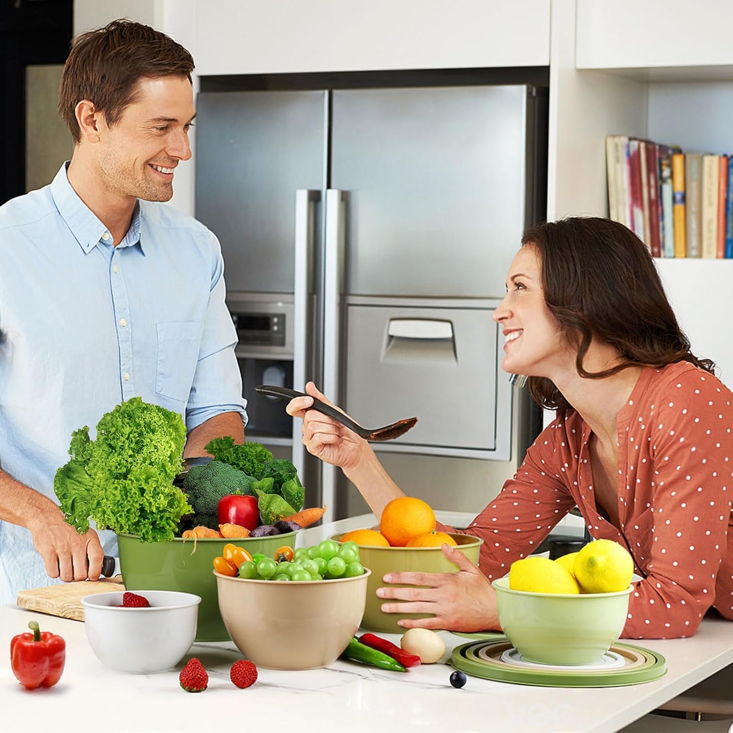 Purilite Select Plastic Mixing Bowl Set