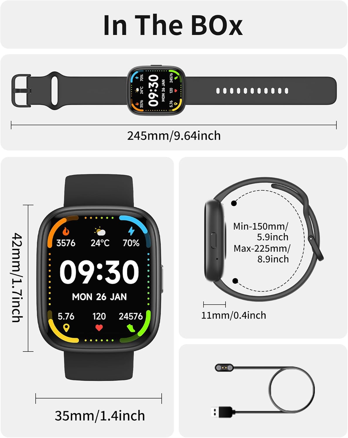 Purilite Select Smartwatch Elevate Every Day with Smart Precision
