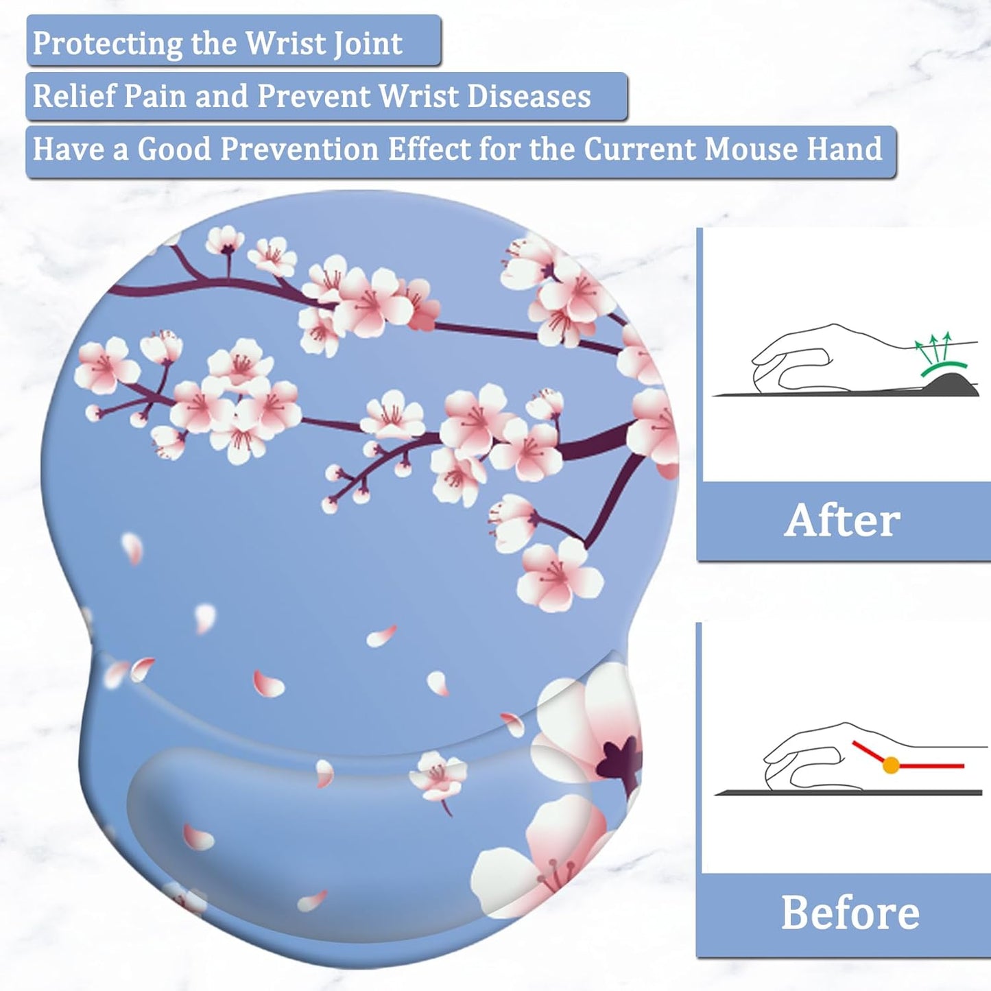 Purilite Select Ergonomic Mouse Pad