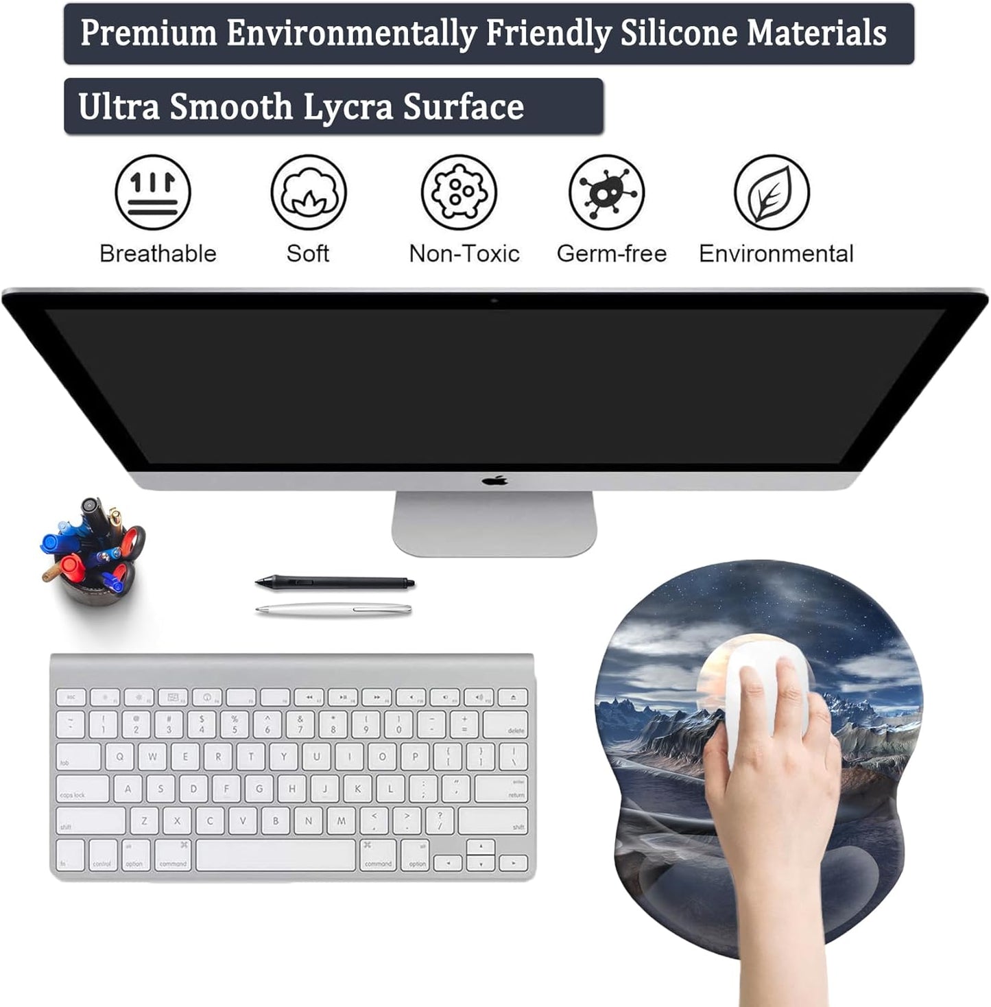 Purilite Select Ergonomic Mouse Pad