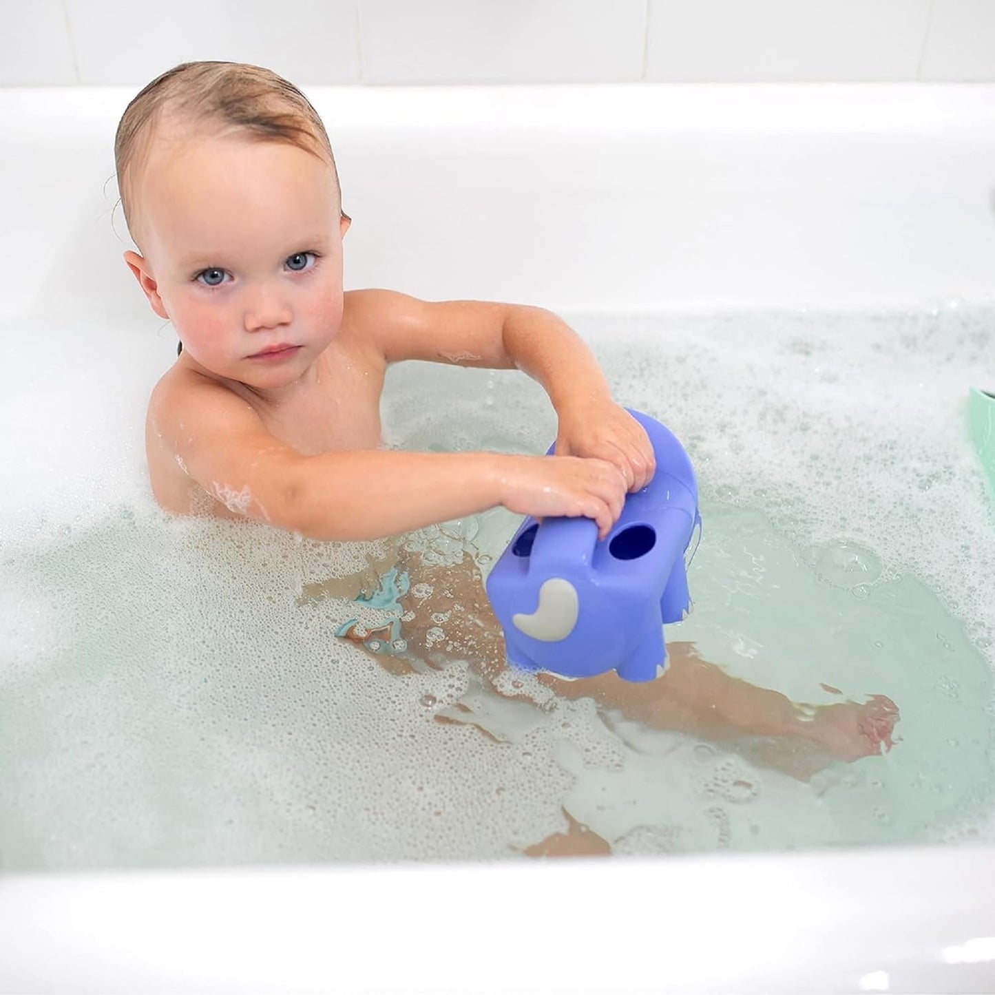 Dr. Brown’s CleanUp Pour & Roar Watering Can, Baby Bath Essentials Kids Toy, BPA Free, Certified Plastic Neutral, 6m+