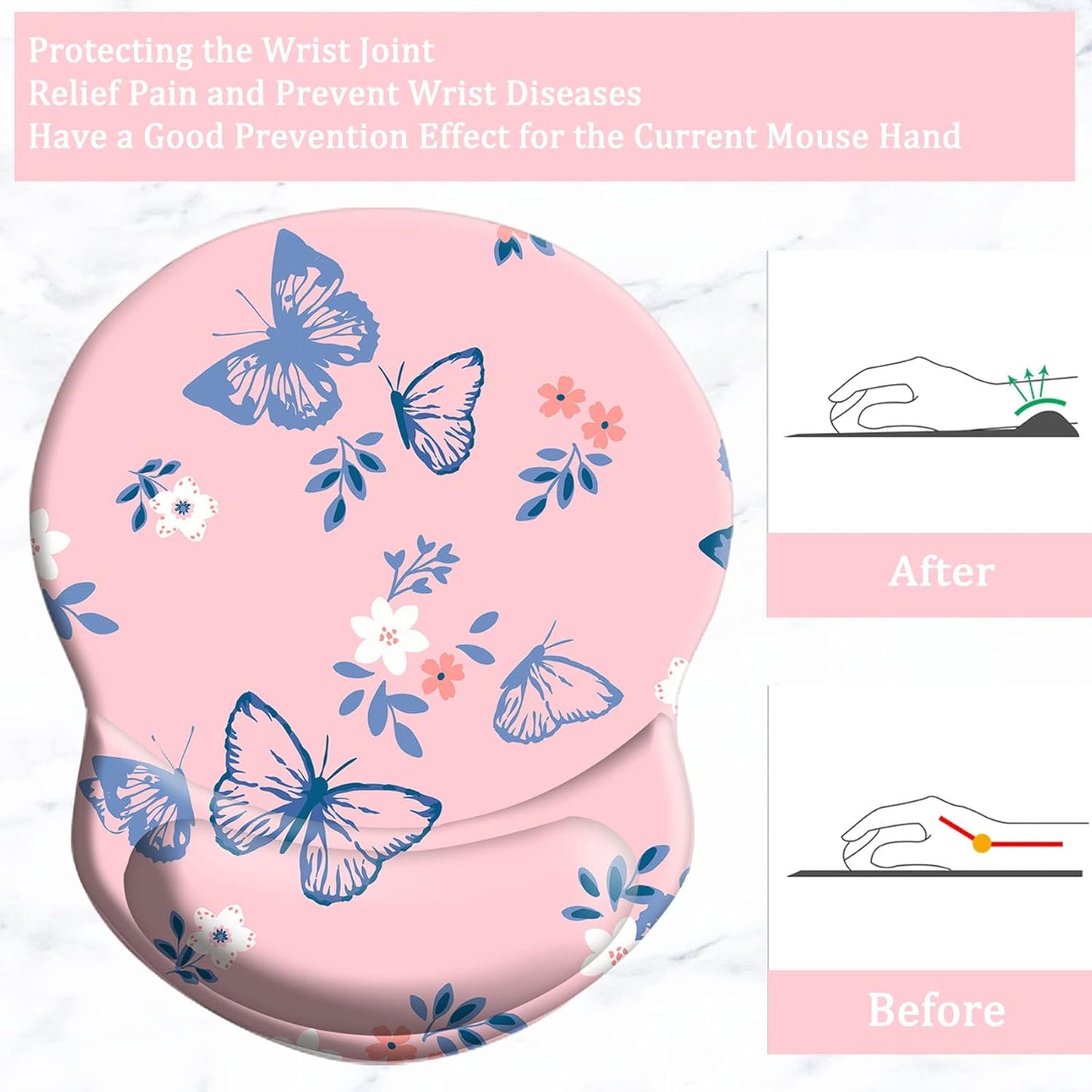 Purilite Select Ergonomic Mouse Pad