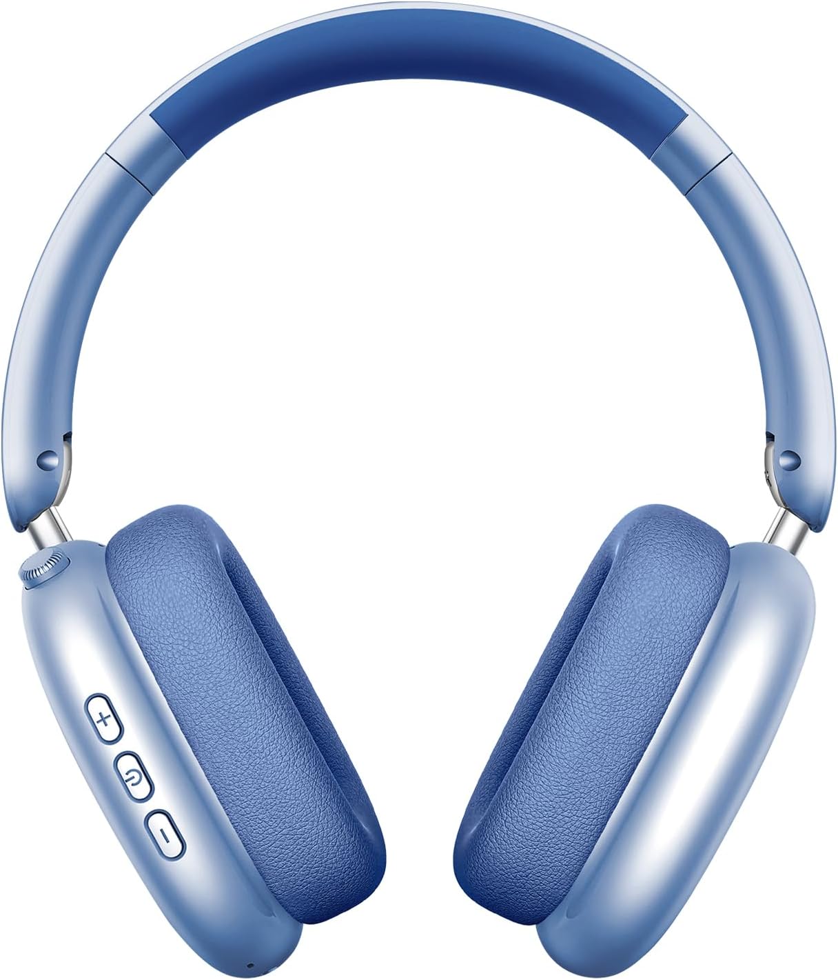 Wentronic Y01 Wireless Over Ear Headphones, Noise Canceling Bluetooth 5.3 Headphones with Microphones,Hi-Res Audio,48H Playtime,Foldable,Breathable Soft Earpads for iOS/Android/Samsung/PC-Green