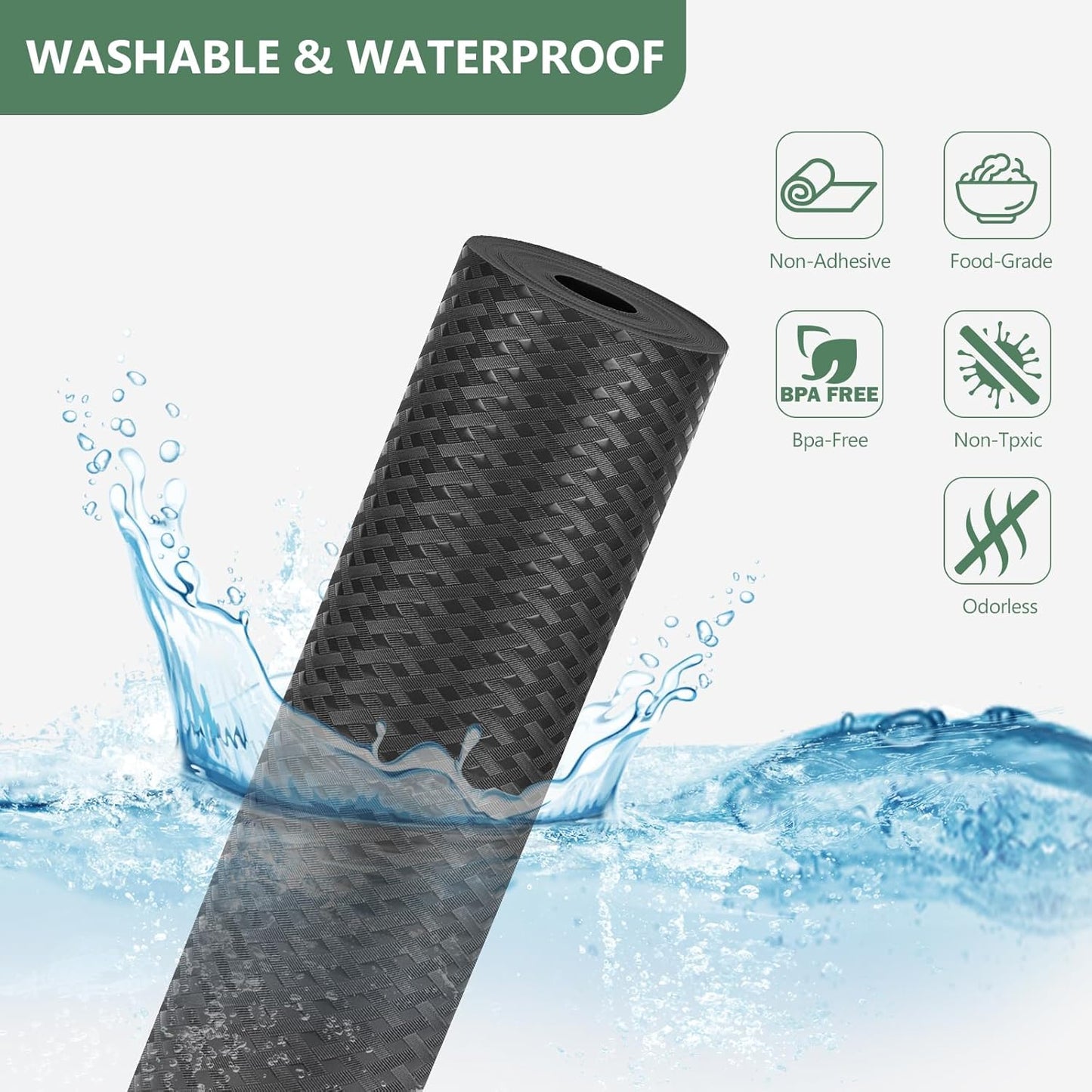 Purilite Select Multipurpose Non-Slip EVA Shelf Liners