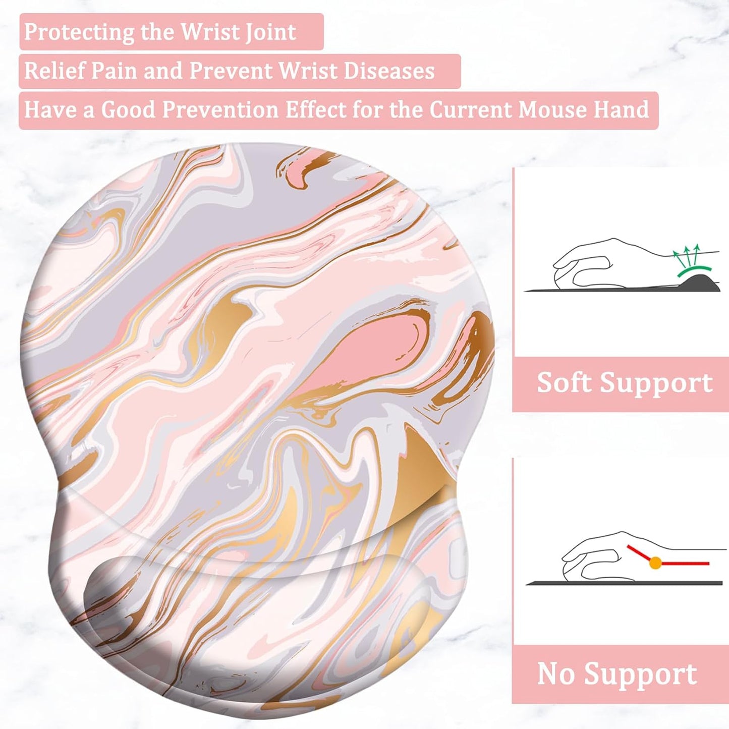 Purilite Select Ergonomic Mouse Pad