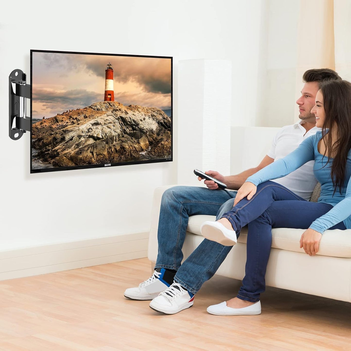 TV Wall Mount, Bracket for Most 13-30 inch LED, LCD Monitor and Plasma TVs, Max VESA 100x100mm by XINLEI (MA1330)