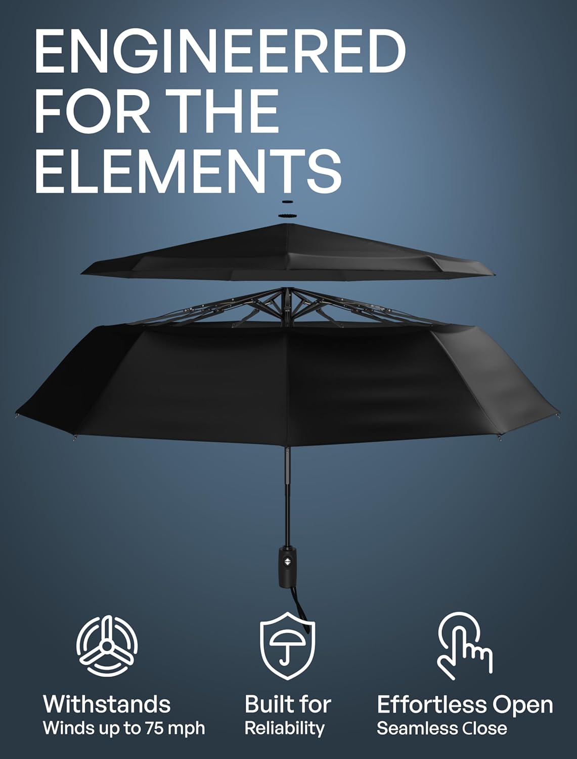 Purilite Select Windproof Travel Umbrella