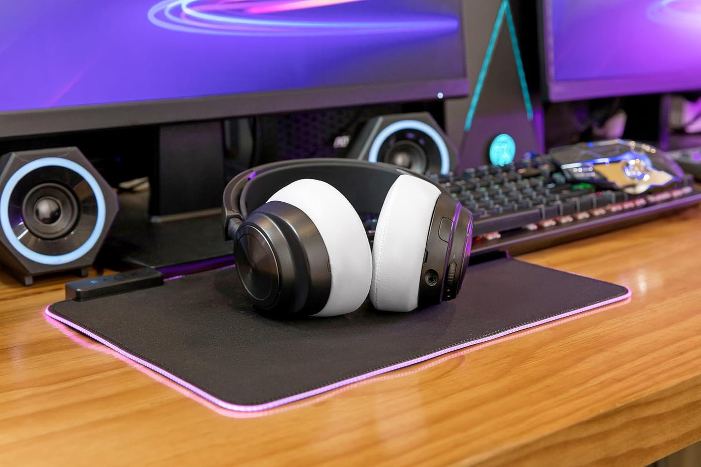 WC Freeze Nova Pro Wireless - Cooling Gel Earpads for Arctis Nova Pro Wireless ONLY (Doesn’t Fit Other Models), Made by Wicked Cushions, Improved Durability, Thickness & Sound Isolation | Black
