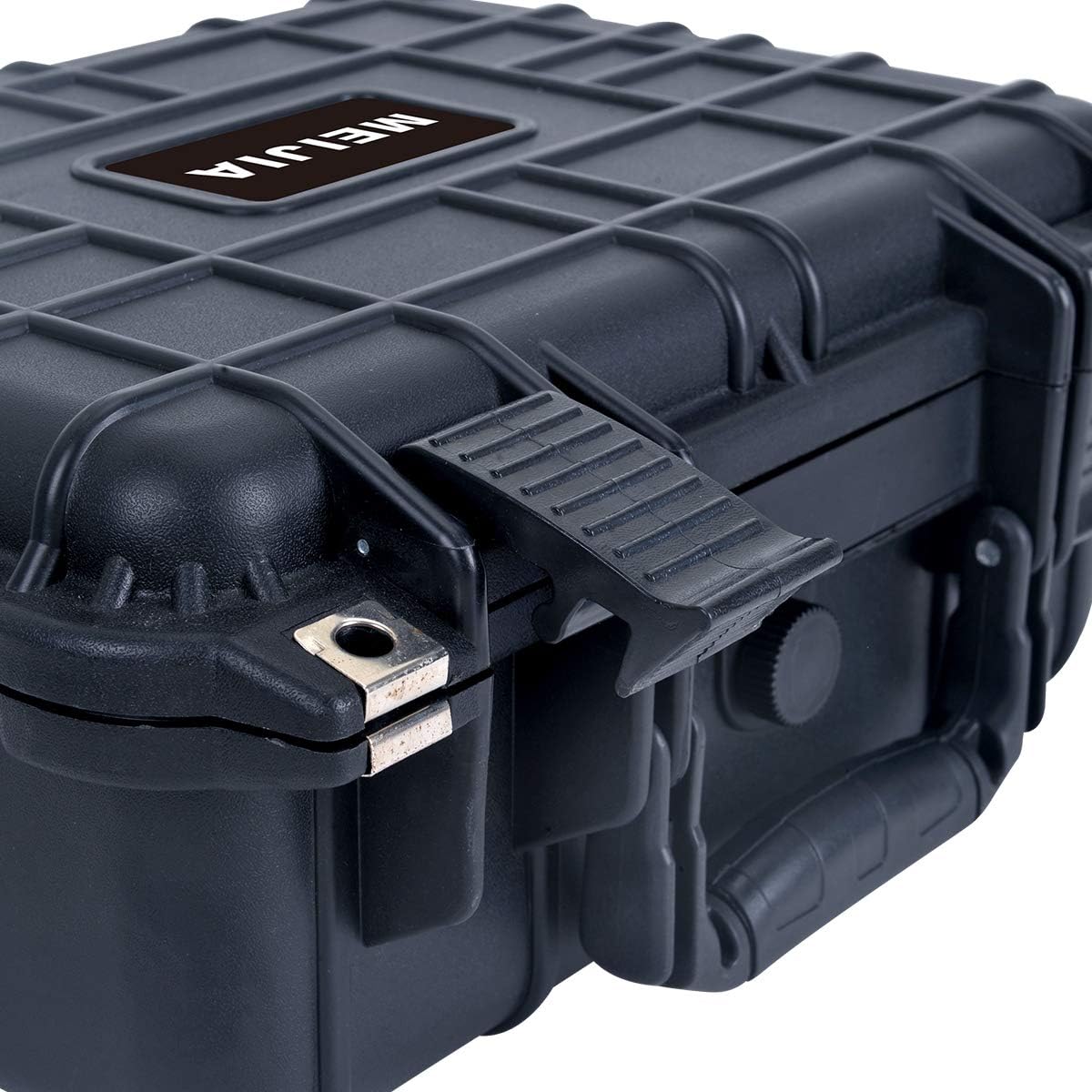 MEIJIA Portable All Weather Waterproof Protective Case,Hard Case,Camera Case with Customized Fit Foam,Fit Use of Drones,Camera,Equipments,Pistols,13.35 x11.63x5.98inches (Yellow)