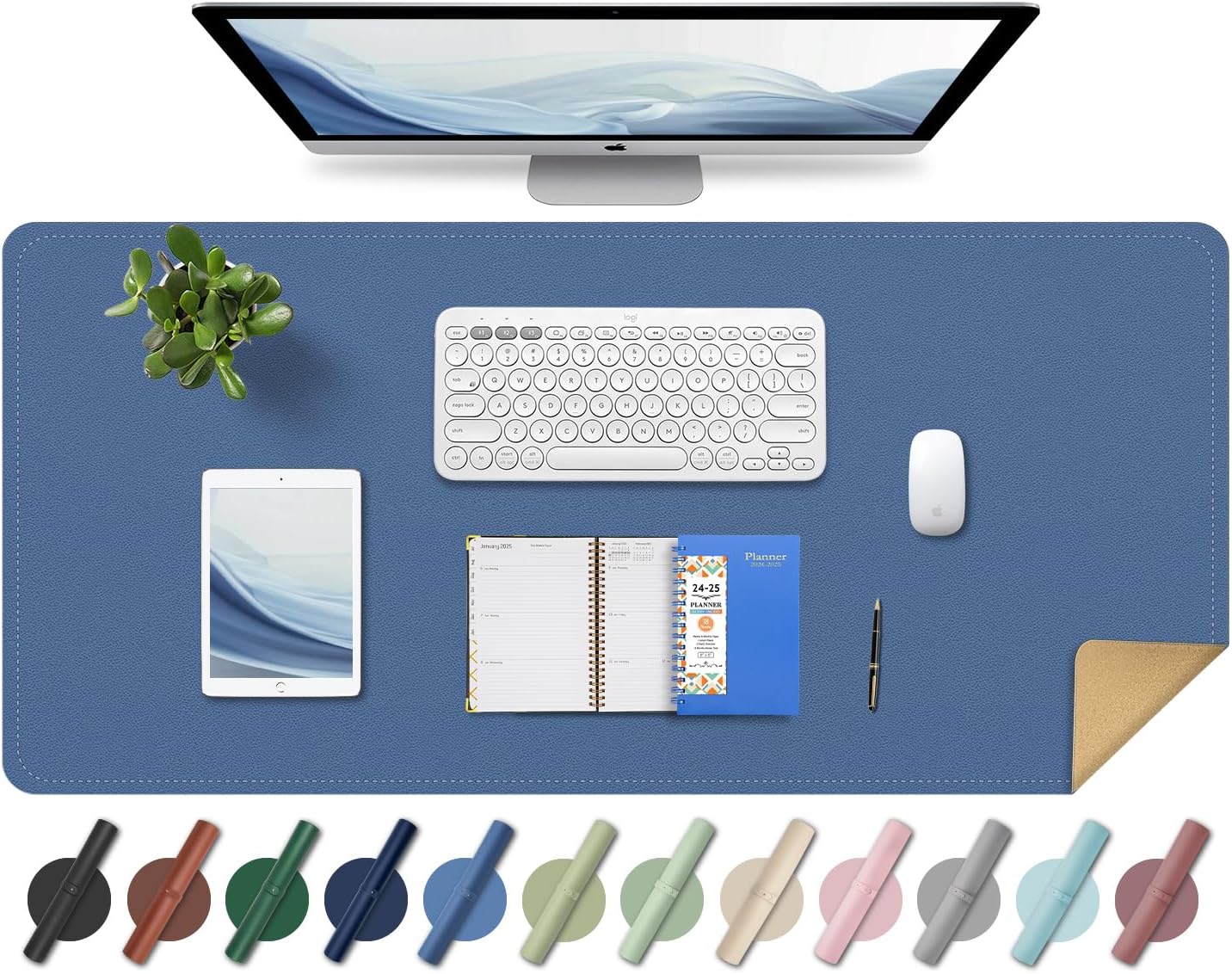 Purilite Select Dual-Sided Desk Pad