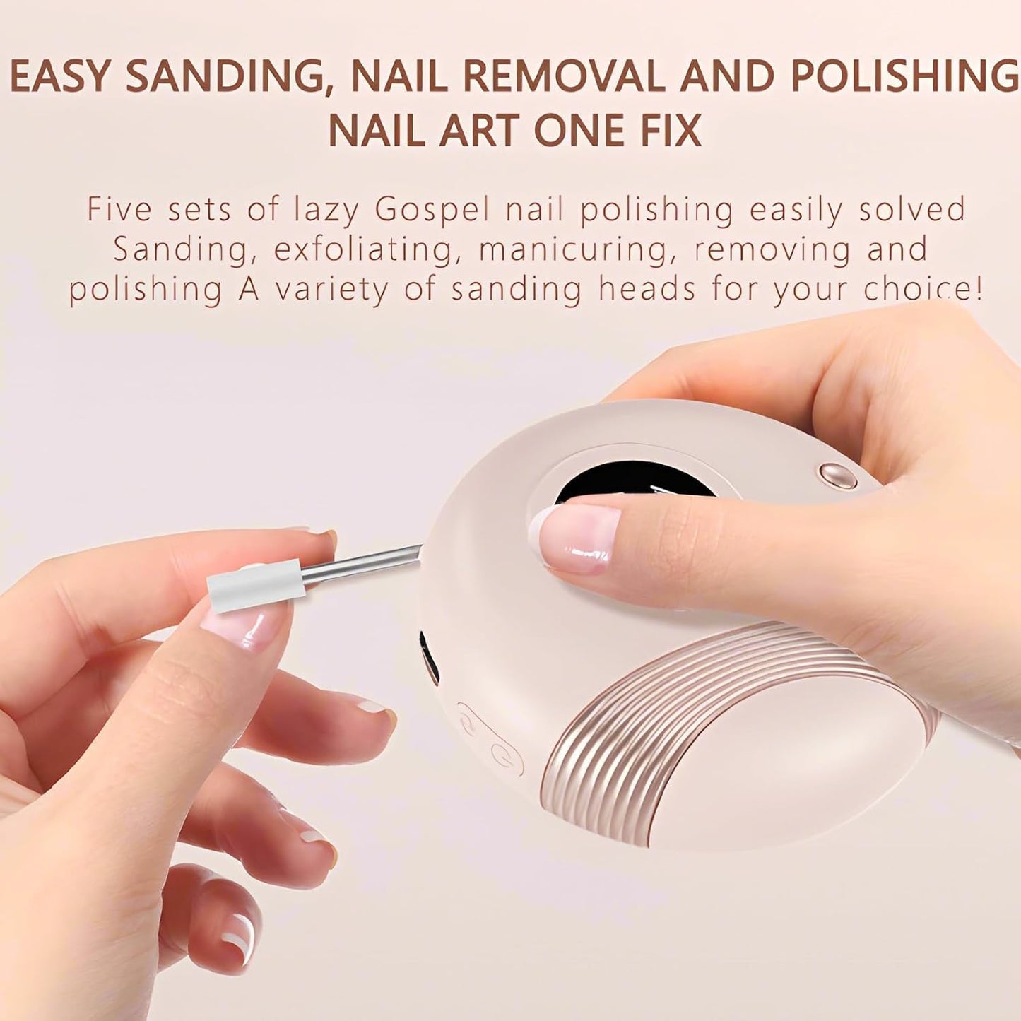 Electric Nail Clippers Upgraded 3 in 1, Rechargeable Automatic Nail Trimmer with Polishing,Dust Storage,LED Light & UV Lamp Nail Care Set
