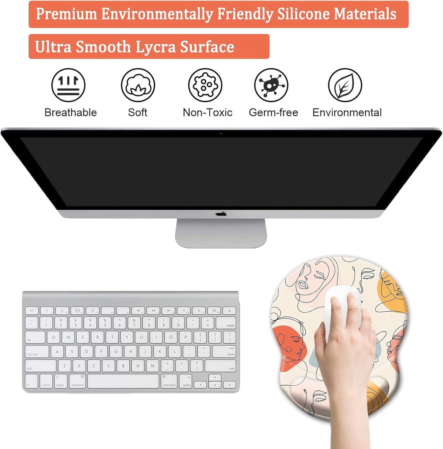 Purilite Select Ergonomic Mouse Pad