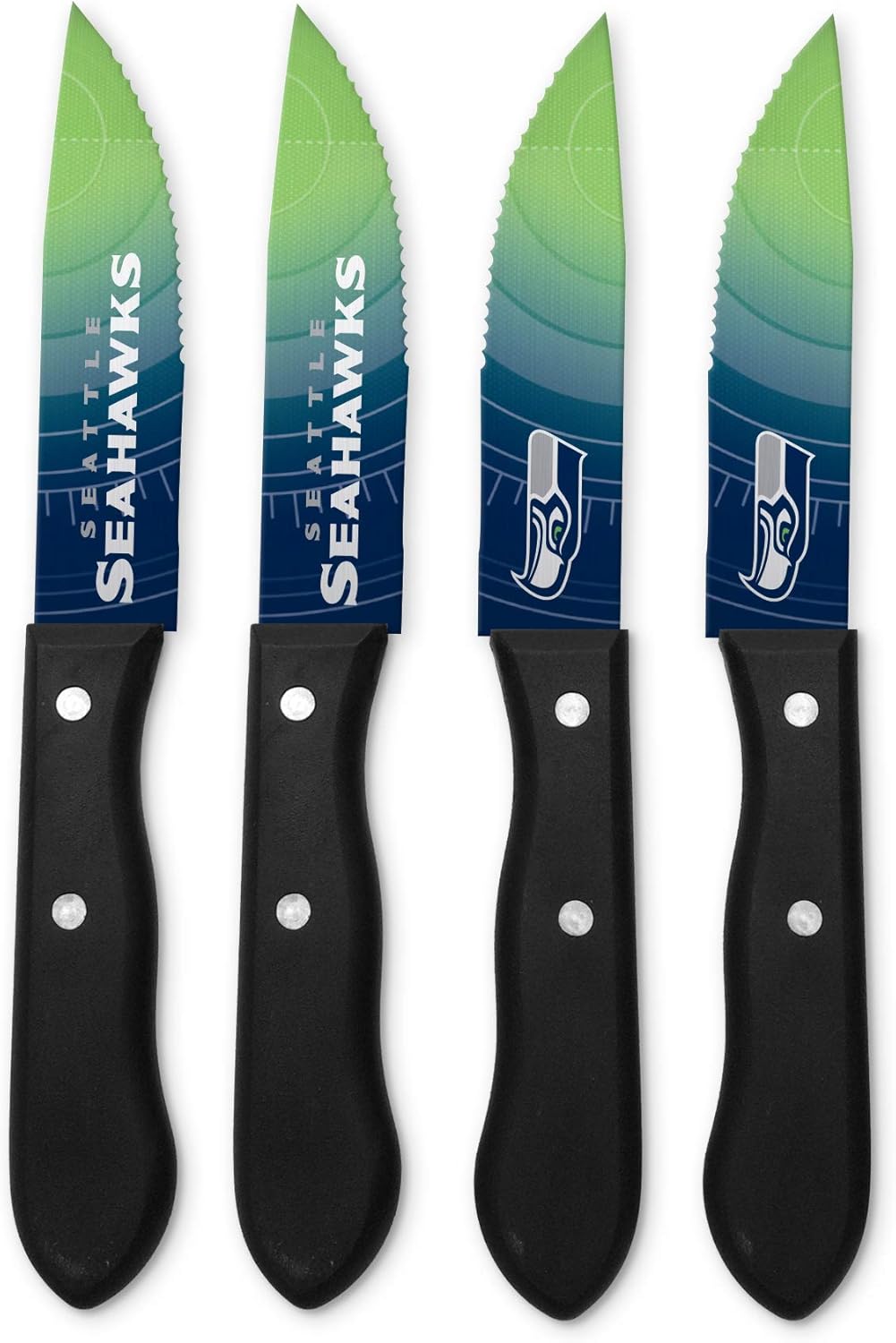 The Sports Vault by Inglasco NFL Chicago Bears Steak Knives