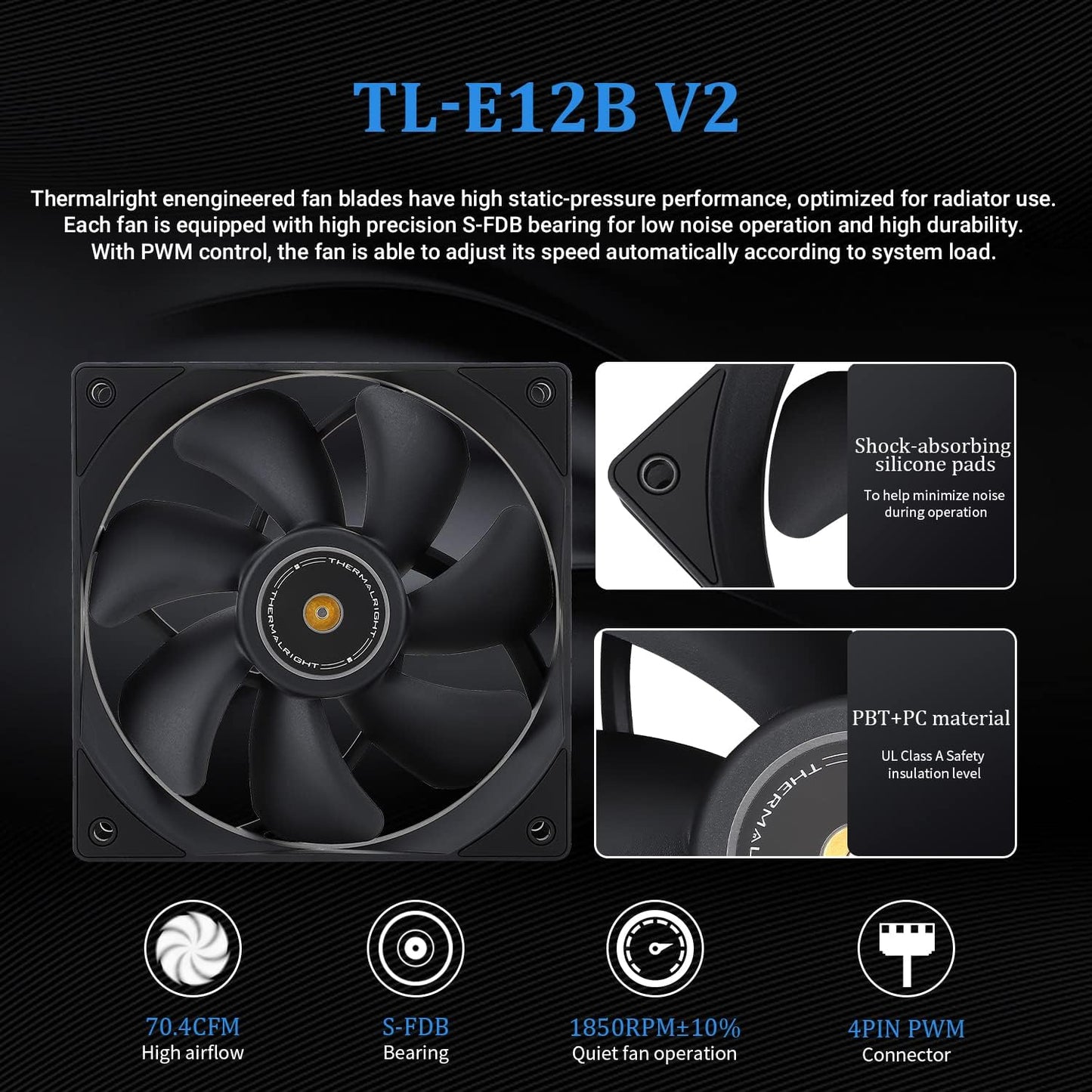 Thermalright Frozen Prism 360 Black AIO Water Cooler,Liquid CPU Cooler, 3×120mm PWM Fans Water Cooling System,1850RPM High Speed,Compatible with AMD/AM4/AM5&Intel LGA1151/1200/2066/1700