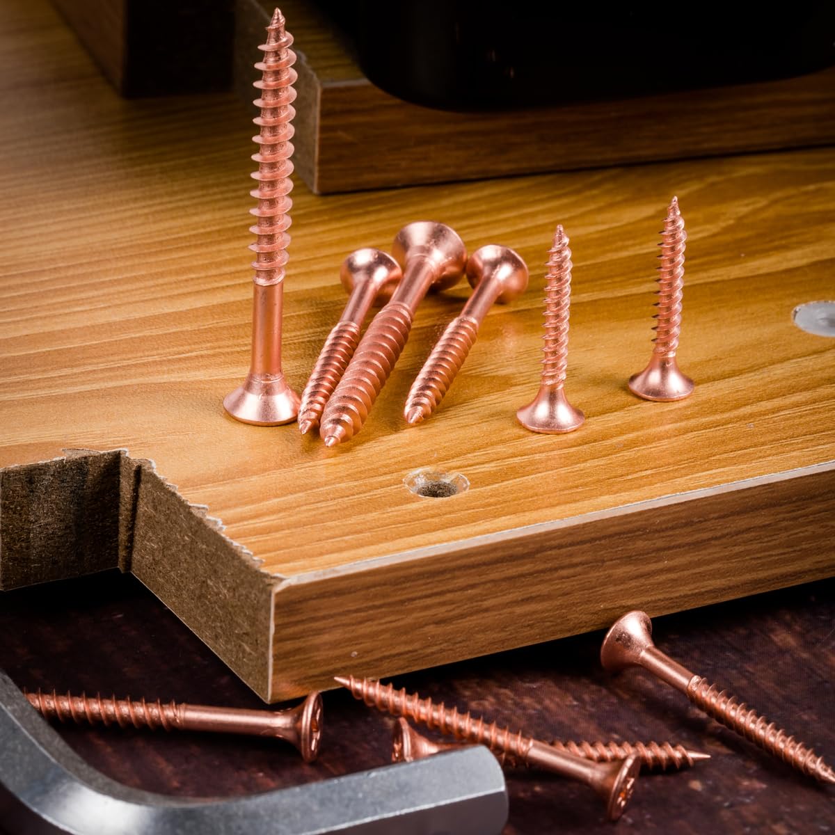 Mr. Pen Wood Screws Assortment Kit, 152 Pcs, Phillips Tips, Wood Screws, Screws, Assorted Screws, Screws Set, Flat Head Screws, Assorted Wood Screws, Screws Assortment, Screw Set Assortment