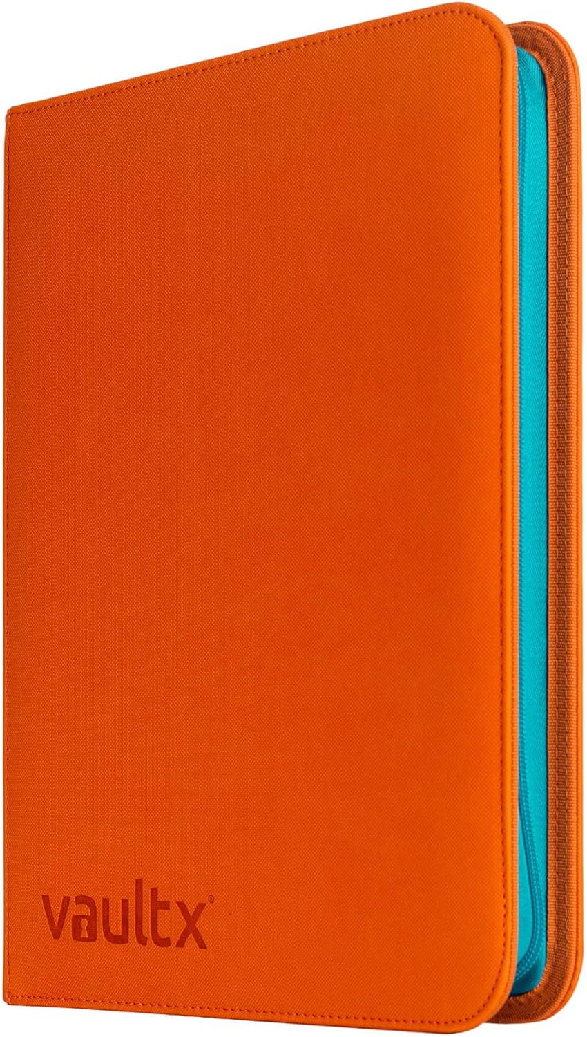 Vault X 12 Pocket Trading Card Zip Binder, 480 Cards, Compatible with Pokemon Scarlet & Violet Set, Exo-Tec Album Material, 20 Side-Loading Pages, Folder for Collectible TCG (SV1)