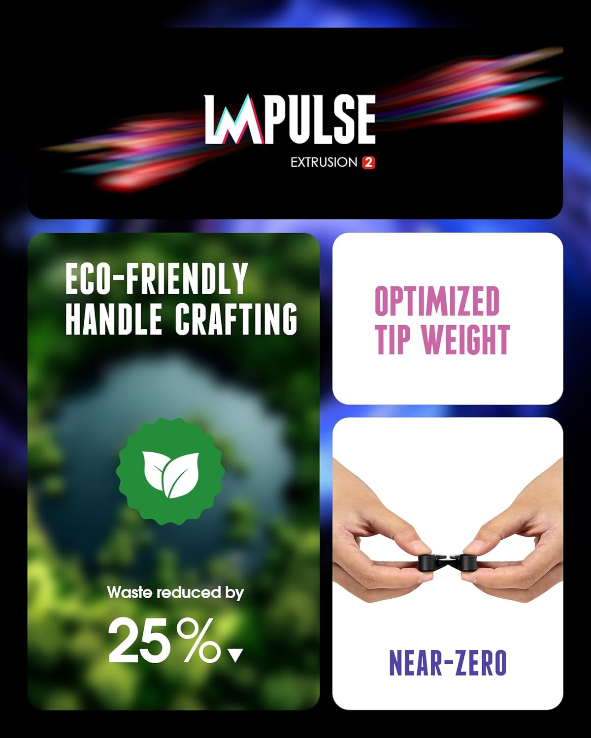 Nabalis Impulse Butterfly Knife Balisong Trainer for Practicing Flipping, Blunt Practice, No Edge Tool,Lightweight,Blue
