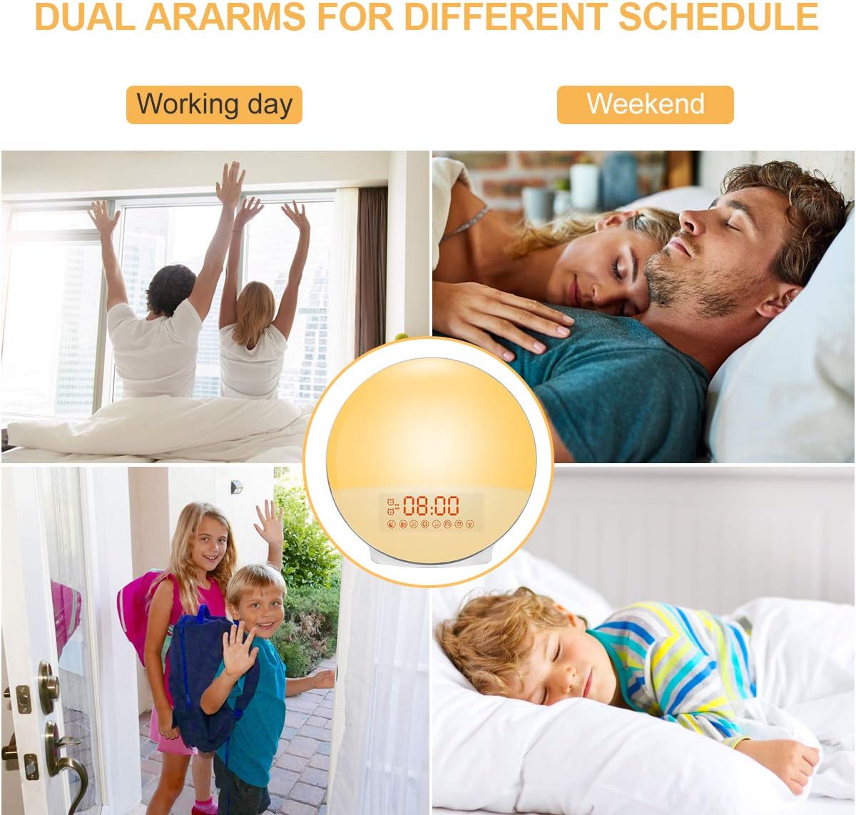 Purilite Select Sunrise Simulation Wake-Up Light