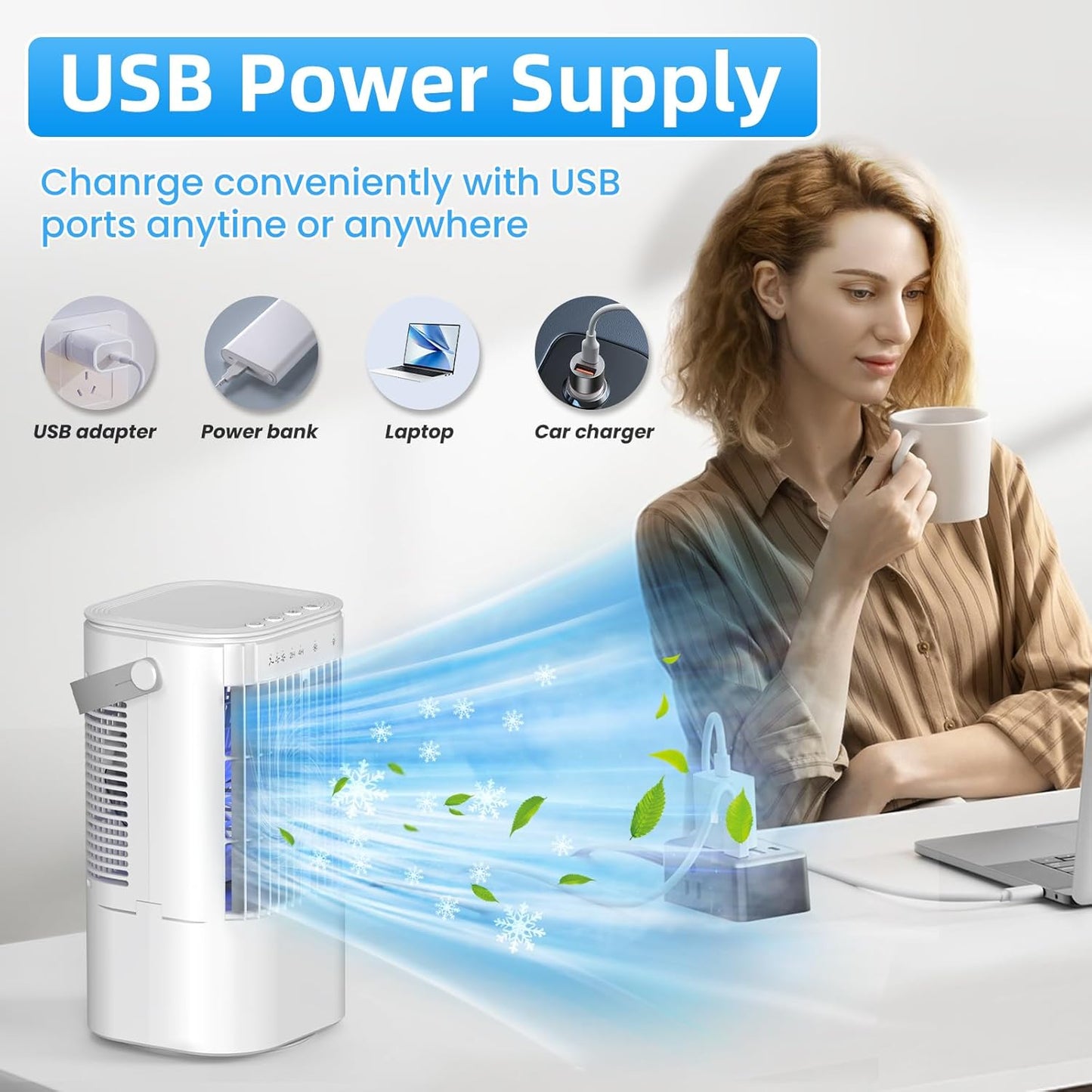 Purilite Select Mini Air Conditioner – Personalized Cooling, Anytime, Anywhere