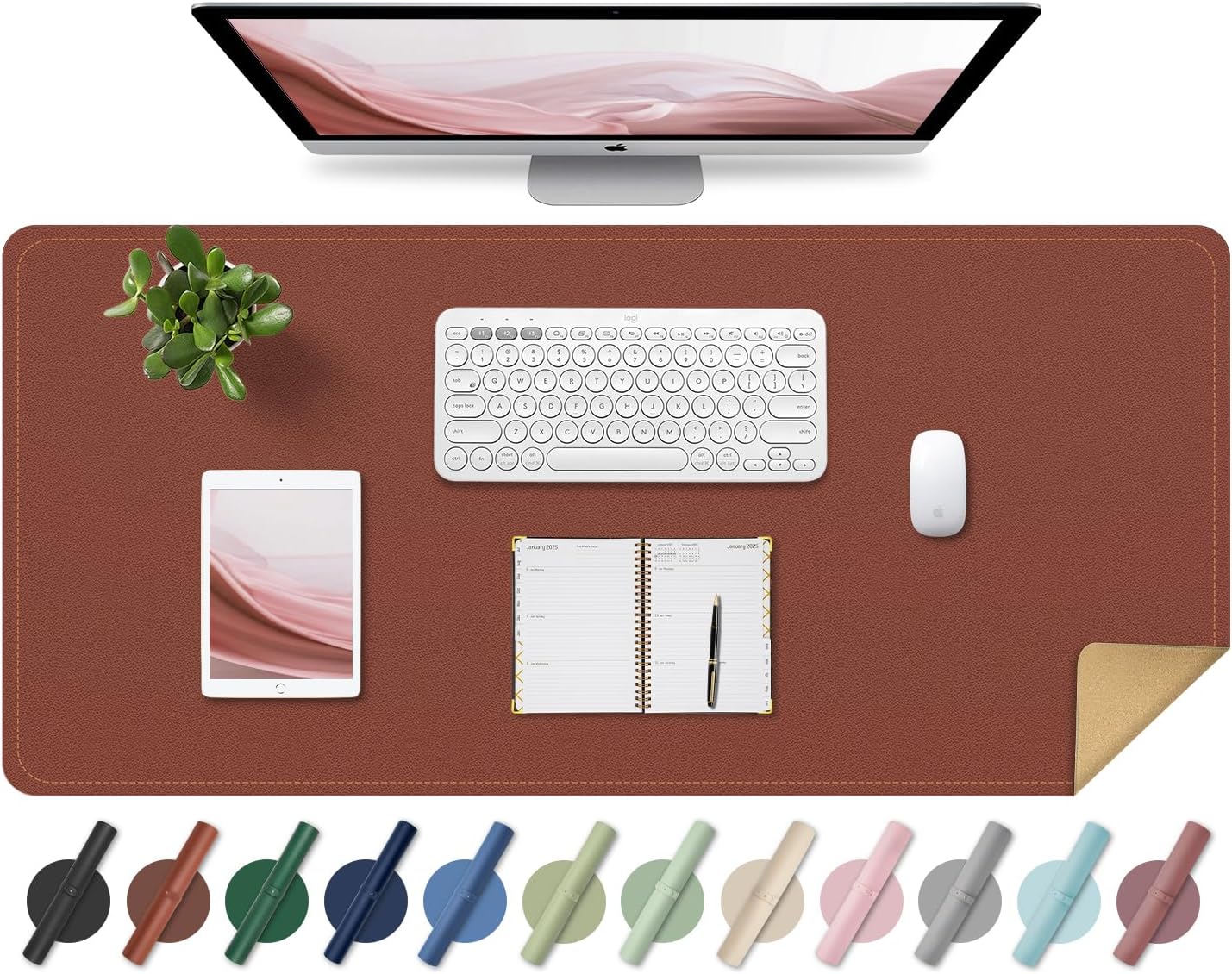 Purilite Select Dual-Sided Desk Pad