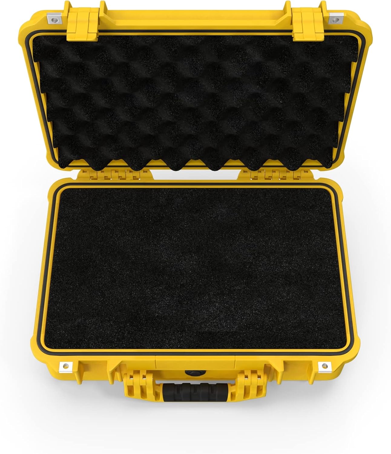 MEIJIA All Weather Portable Waterproof Hard Case,Camera Case with Customizable Fit Foam, Perfectly Protection of Camera, Drones,Pistols,Lens,Equipments,18.5 x14.06x6.93inches