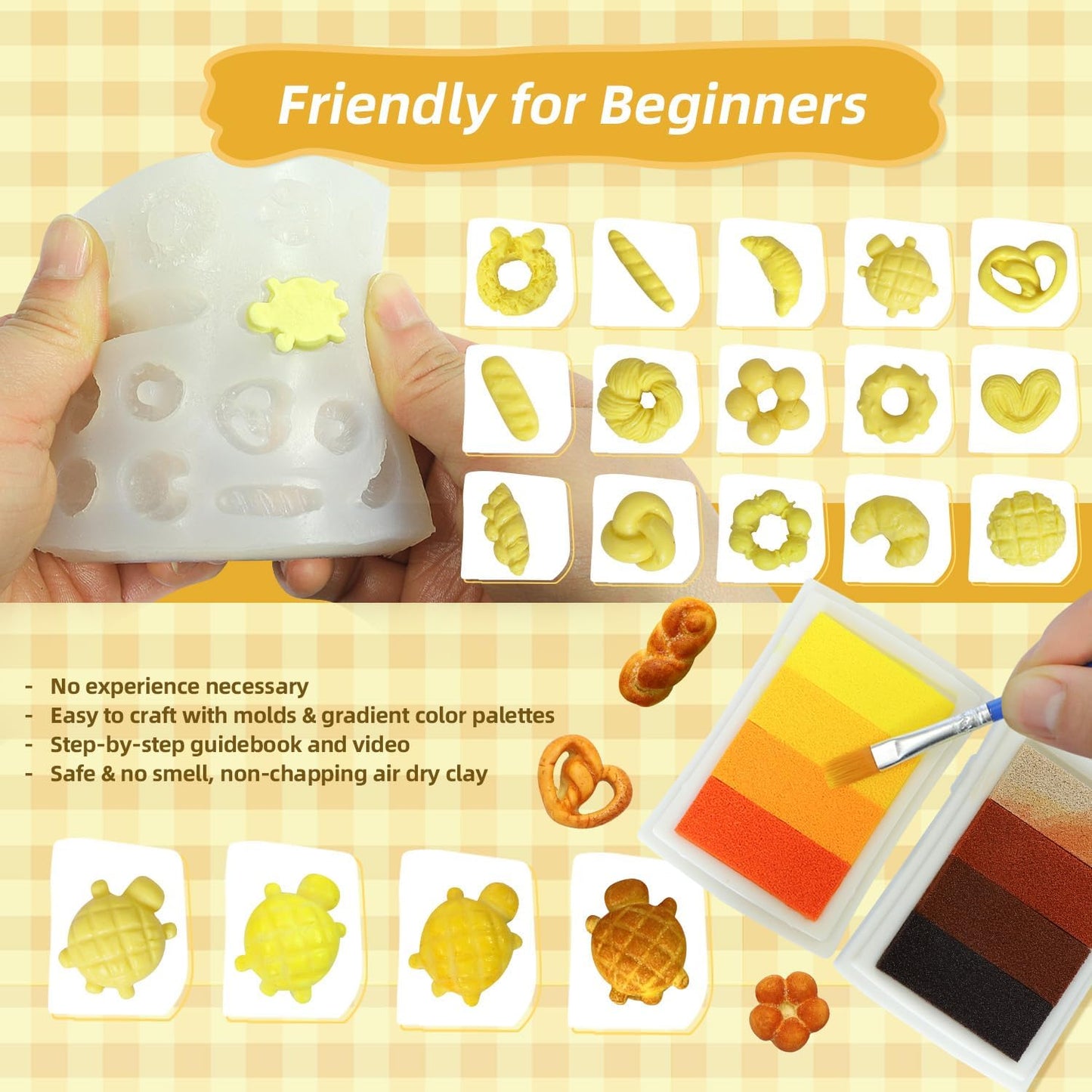 Purilite Select Air Dry Clay Crafts for Teens