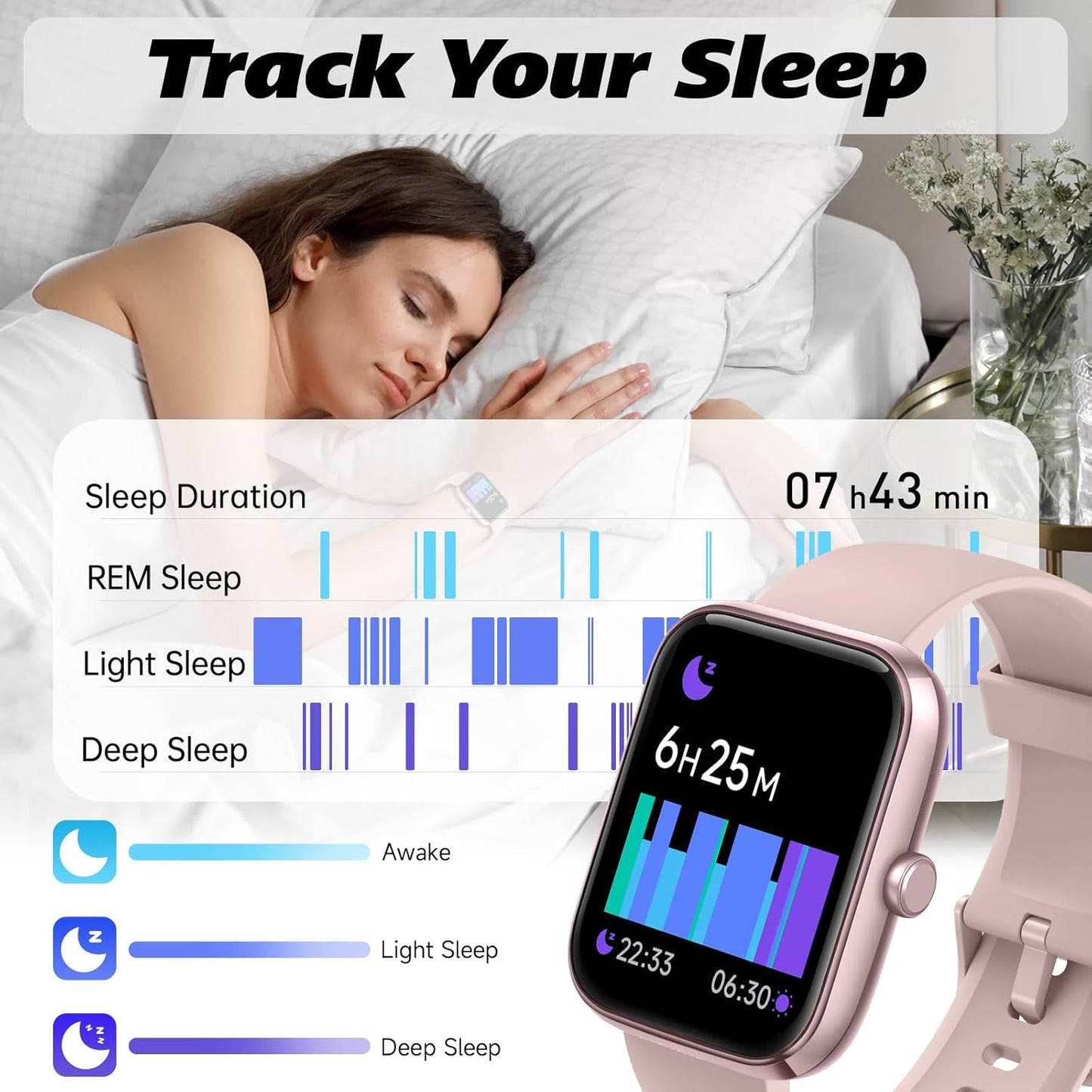 Purilite Select Alexa-Enabled Smartwatch