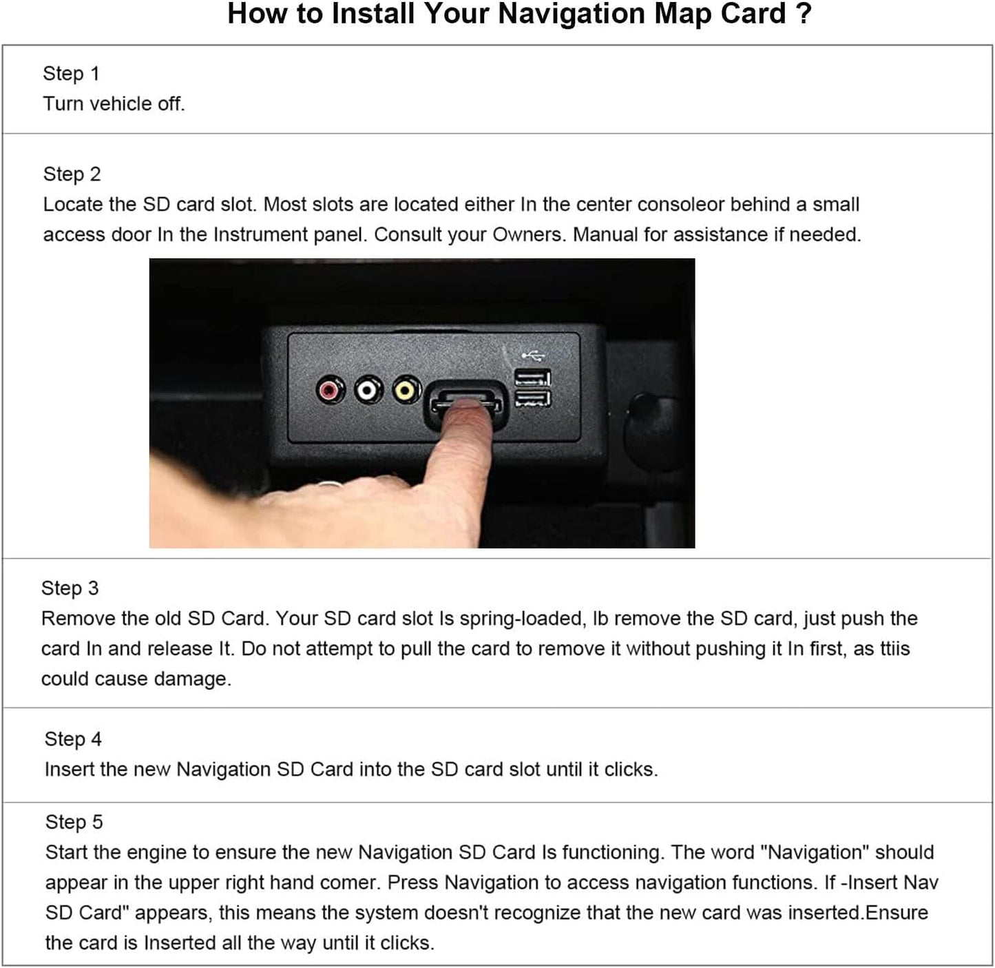 2024 Latest Version Navigation sd Card Fits Ford/Lincoln Newest GPS Card Updated A15 Canada Maps-GM5T-19H449-AJ