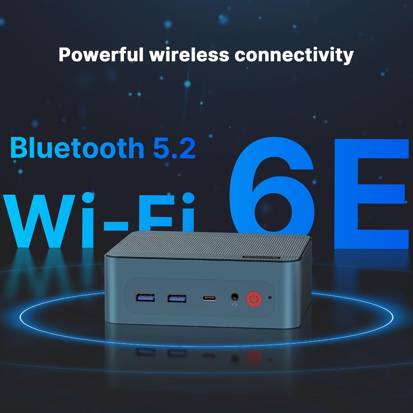 BOSGAME Mini PC P2 Pro, Intel i9-12900H (14C/20T,up to 5GHz) 32GB DDR5 RAM 1TB PCIe Gen 4 NVMe SSD Mini PC, 1x Thunderbolt 4 Port, 2X 2.5G LAN Ports,4K Triple Display, WiFi 6E, Bluetooth 5.2