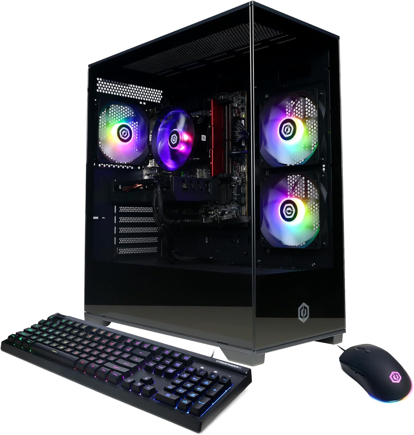 CYBERPOWERPC Gamer Xtreme VR Gaming PC, Intel Core i5-13400F 2.5GHz, GeForce RTX 4060 8GB, 16GB DDR5, 1TB PCIe Gen4 SSD, WiFi Ready & Windows 11 Home (GXiVR8060A24)